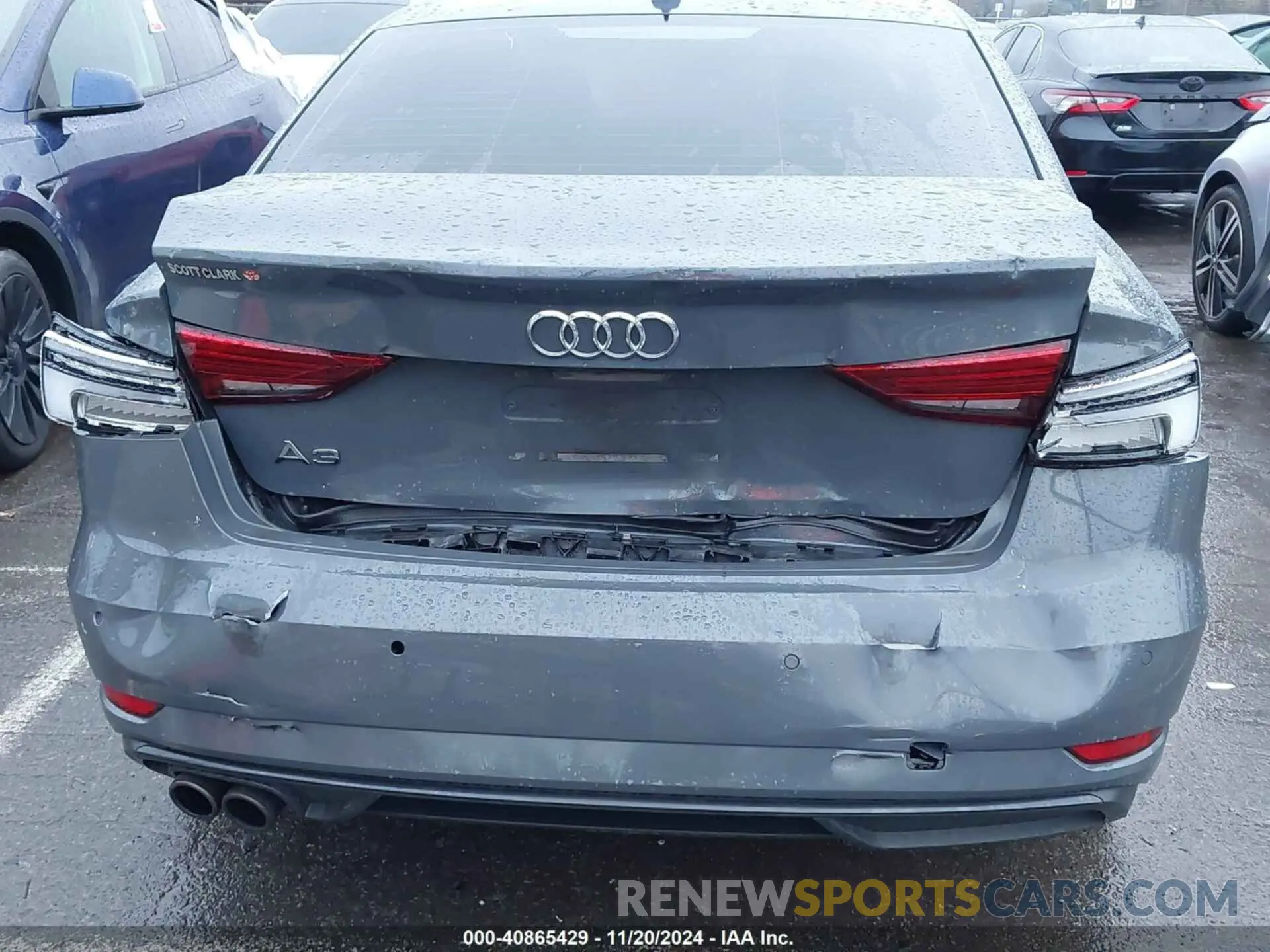 16 Photograph of a damaged car WAUAUGFF7LA101951 AUDI A3 2020