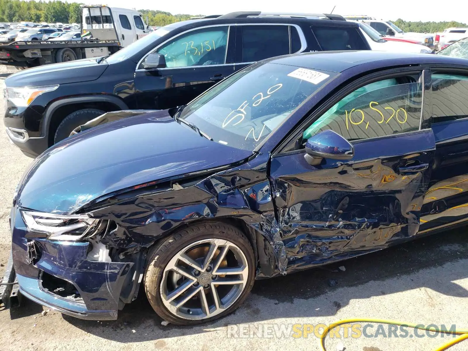 9 Photograph of a damaged car WAUAUGFF8LA101196 AUDI A3 2020