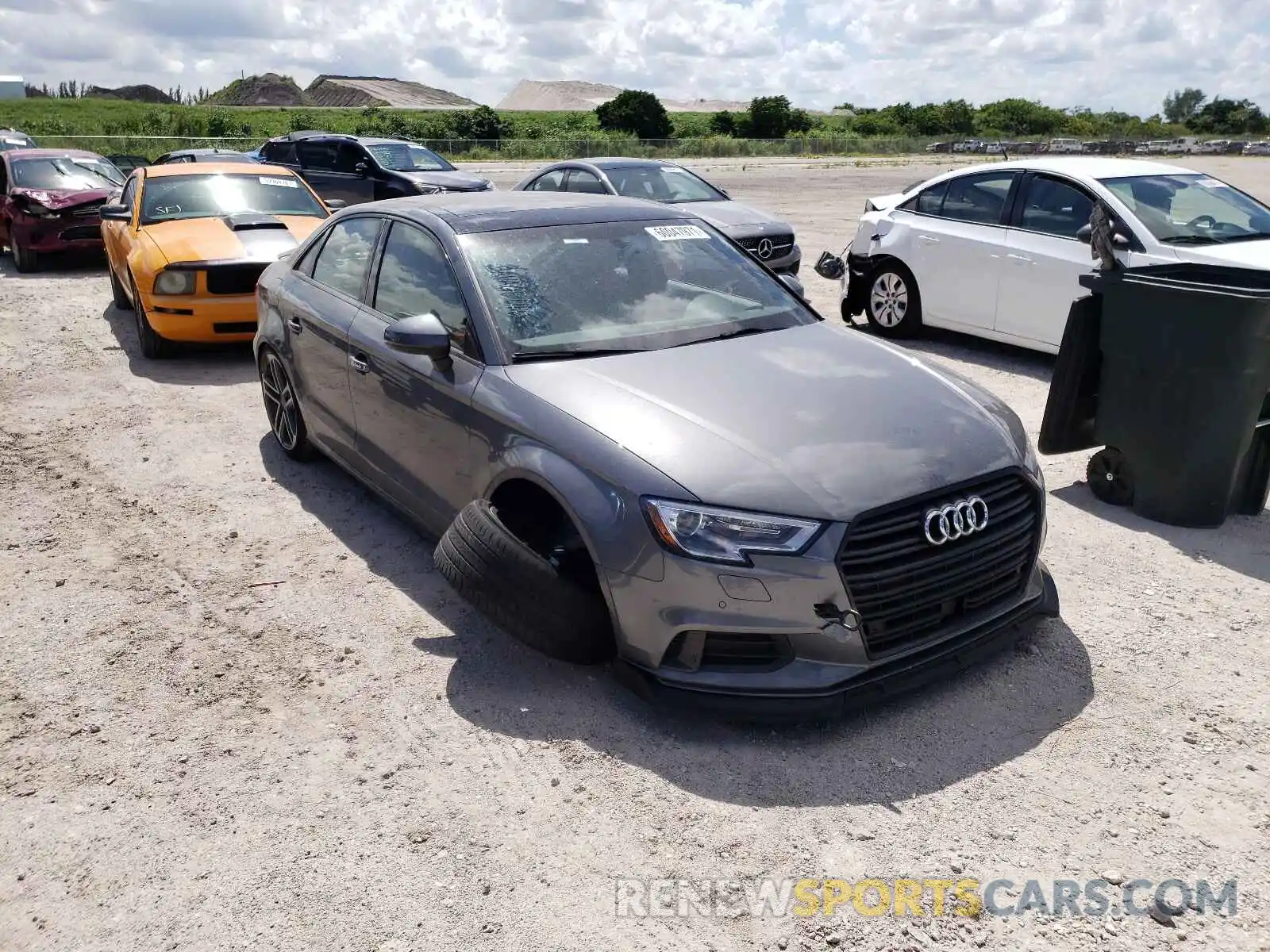 1 Photograph of a damaged car WAUAUGFF8LA104437 AUDI A3 2020