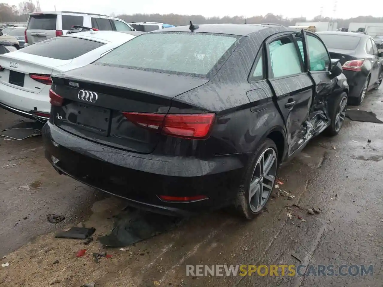 4 Photograph of a damaged car WAUAUGFF9LA070511 AUDI A3 2020