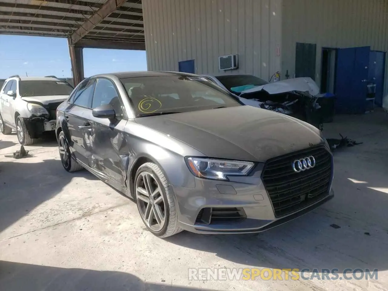 1 Photograph of a damaged car WAUAUGFF9LA088619 AUDI A3 2020