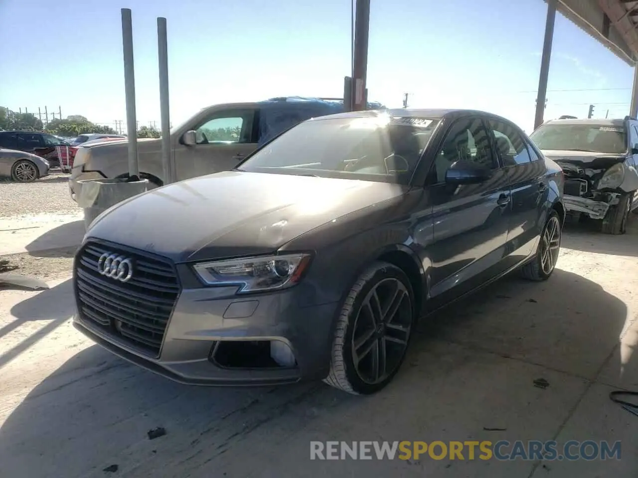 2 Photograph of a damaged car WAUAUGFF9LA088619 AUDI A3 2020