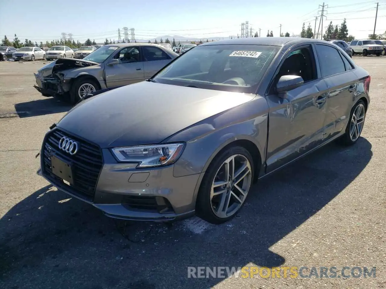 2 Photograph of a damaged car WAUAUGFF9LA104222 AUDI A3 2020