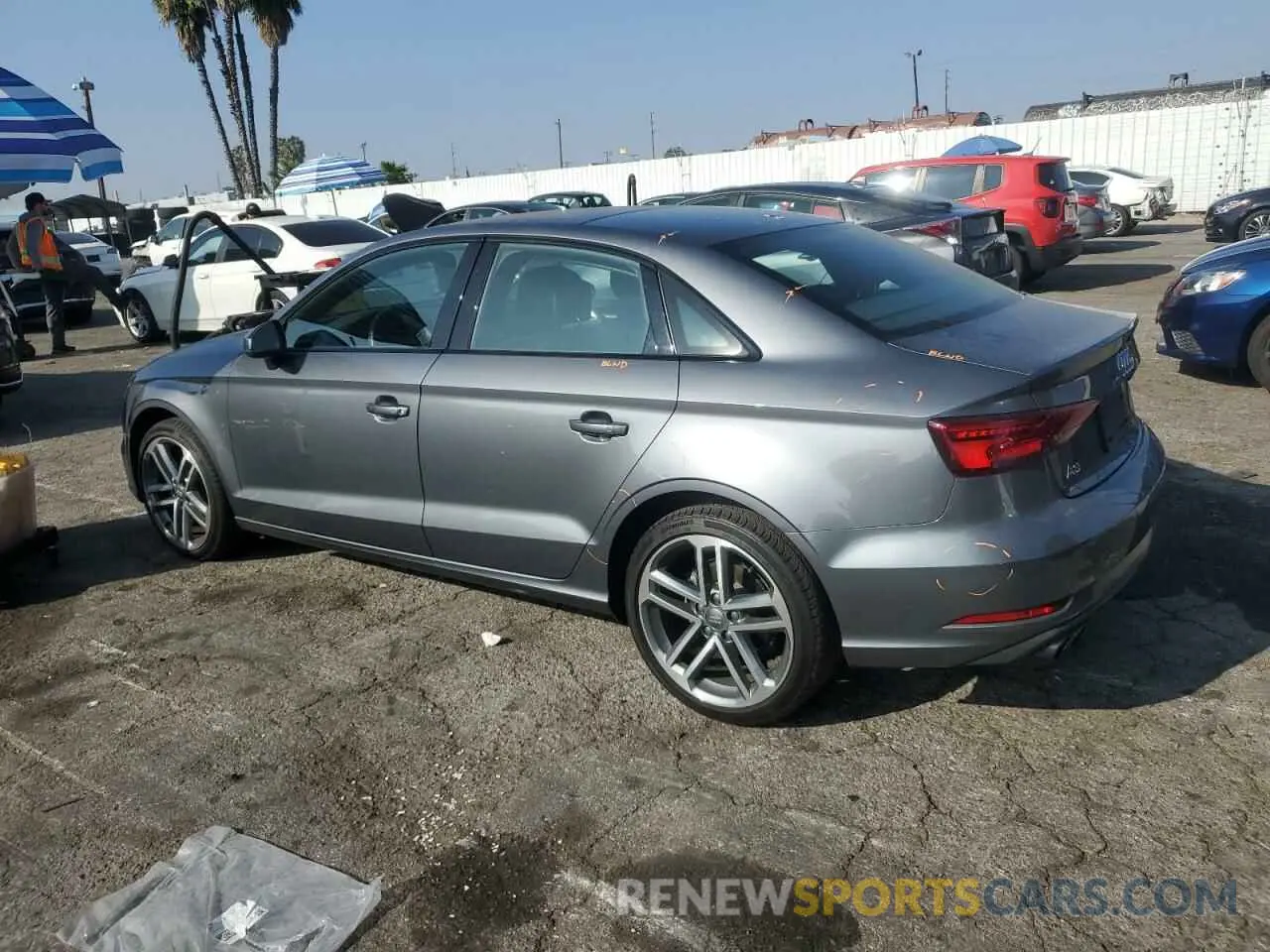 2 Photograph of a damaged car WAUAUGFF9LA104530 AUDI A3 2020