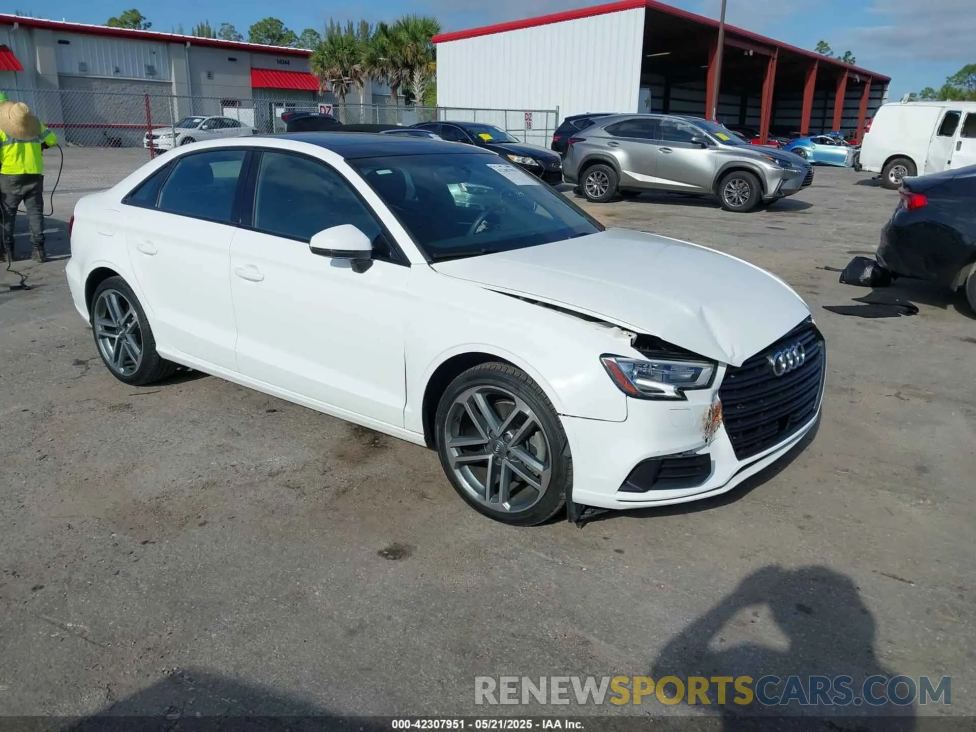 1 Photograph of a damaged car WAUAUGFFXLA005747 AUDI A3 2020
