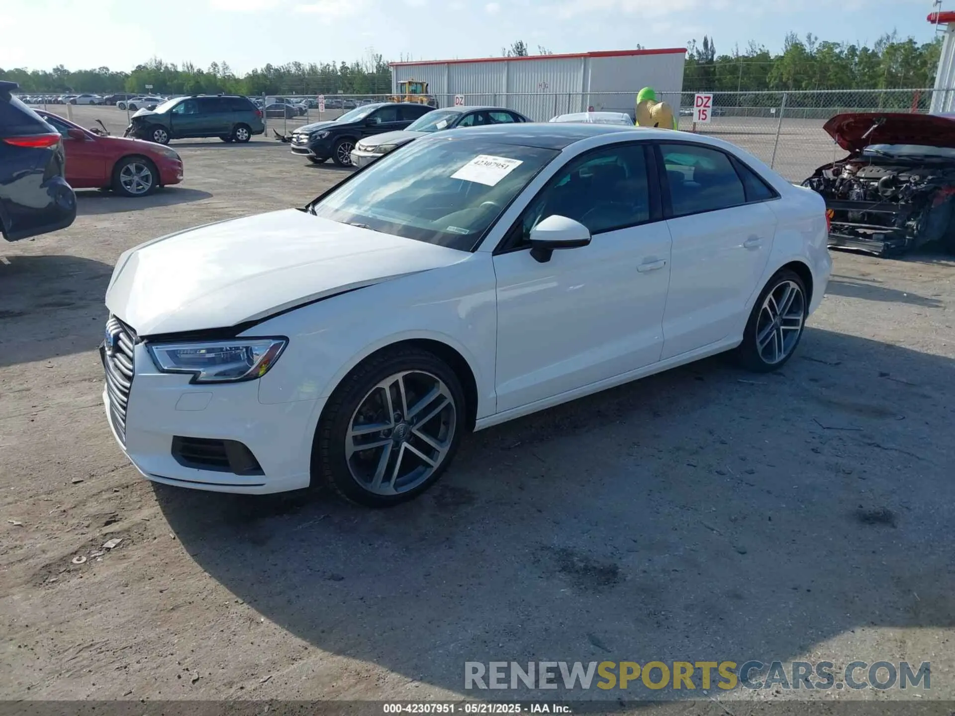 2 Photograph of a damaged car WAUAUGFFXLA005747 AUDI A3 2020
