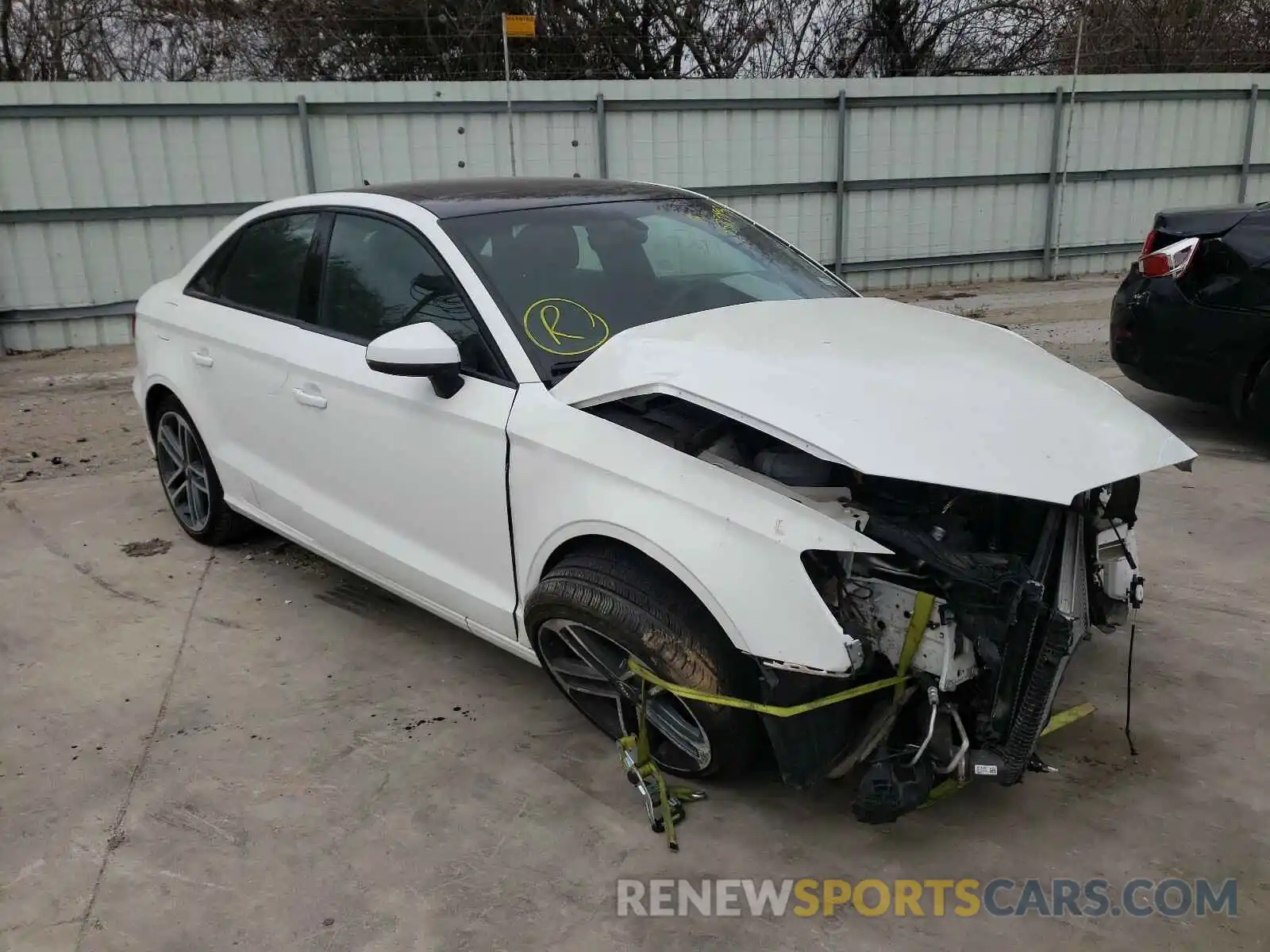 1 Photograph of a damaged car WAUAUGFFXLA027182 AUDI A3 2020