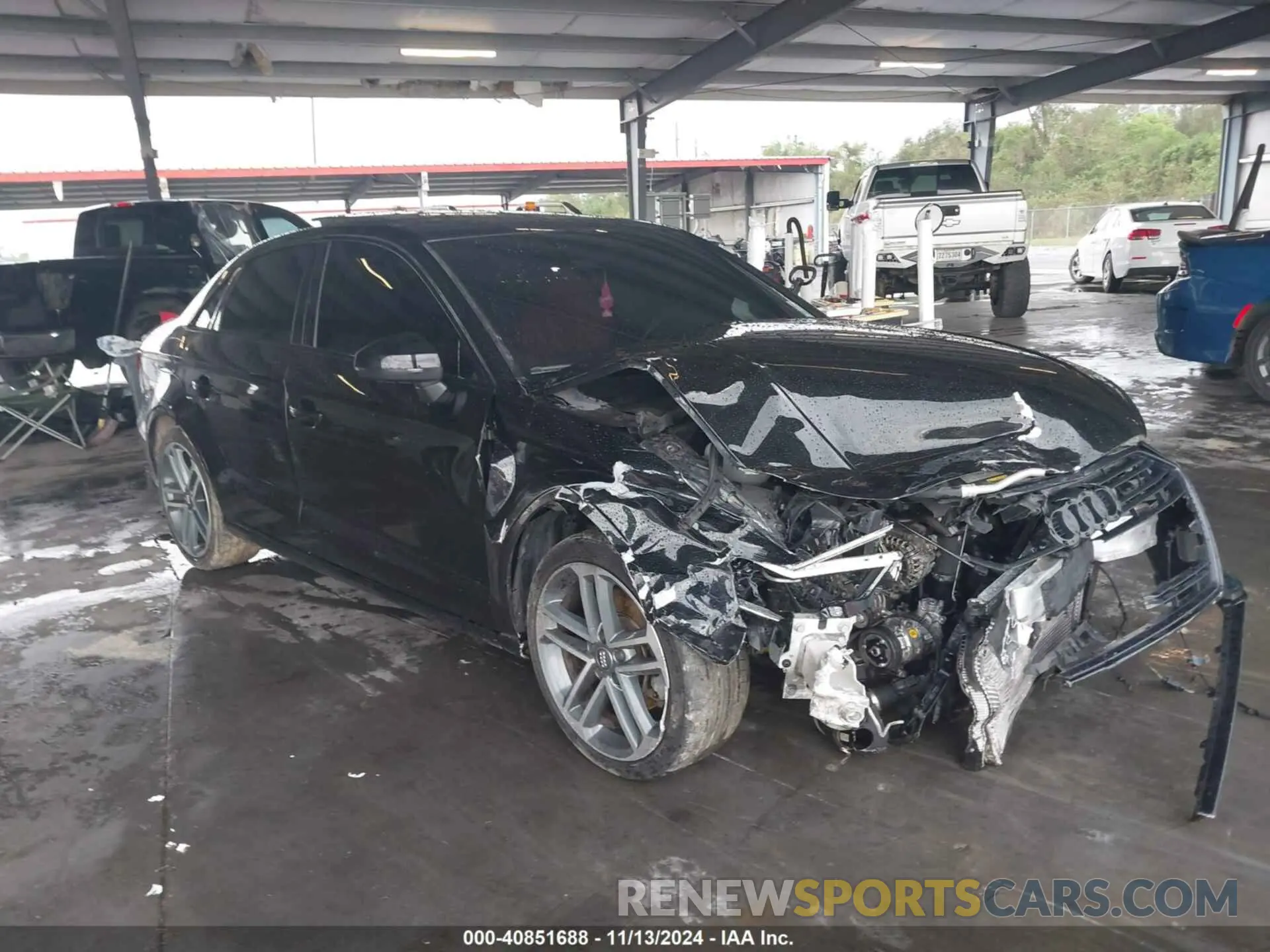 1 Photograph of a damaged car WAUAUGFFXLA036948 AUDI A3 2020