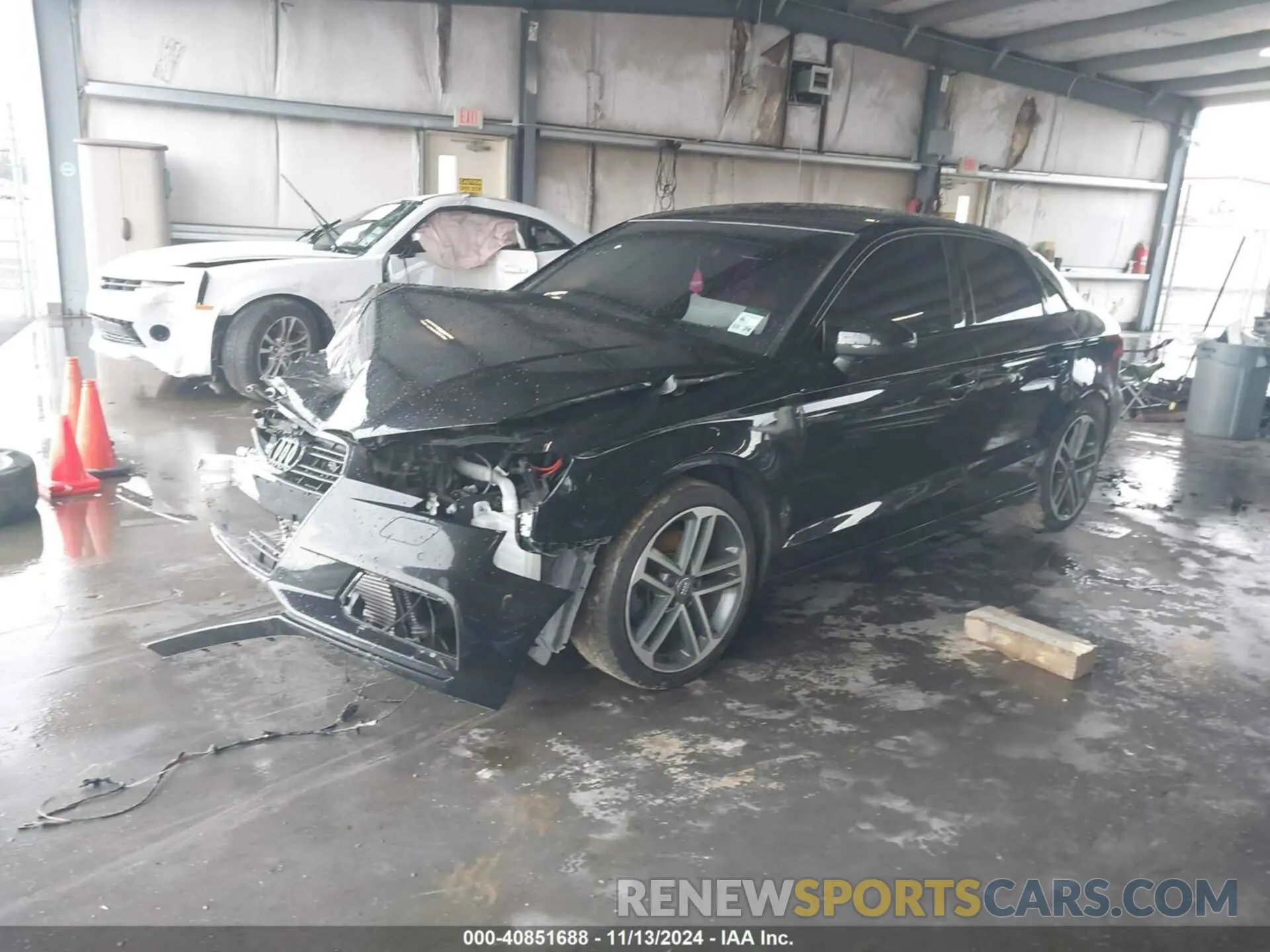 2 Photograph of a damaged car WAUAUGFFXLA036948 AUDI A3 2020