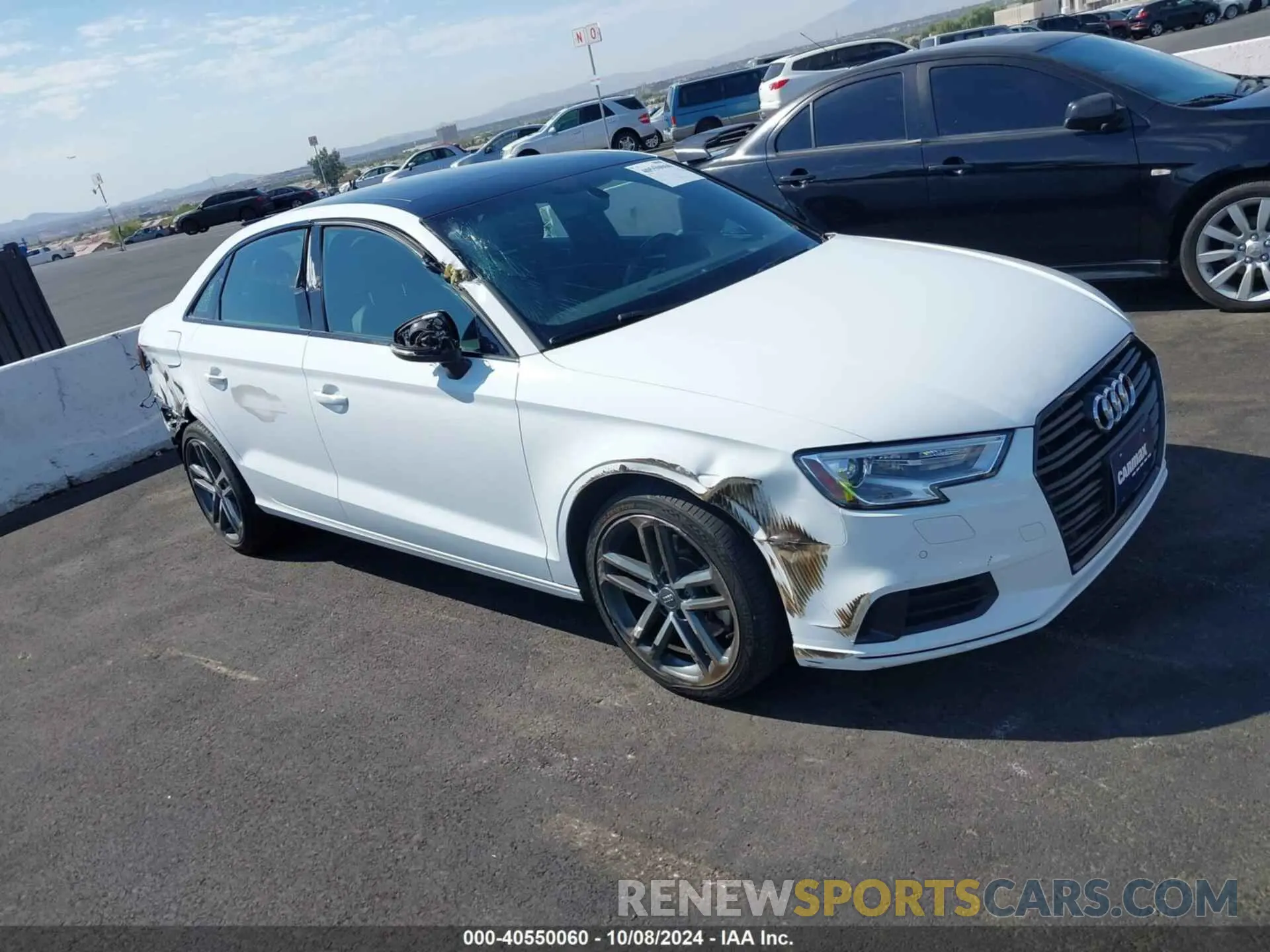 1 Photograph of a damaged car WAUAUGFFXLA038828 AUDI A3 2020