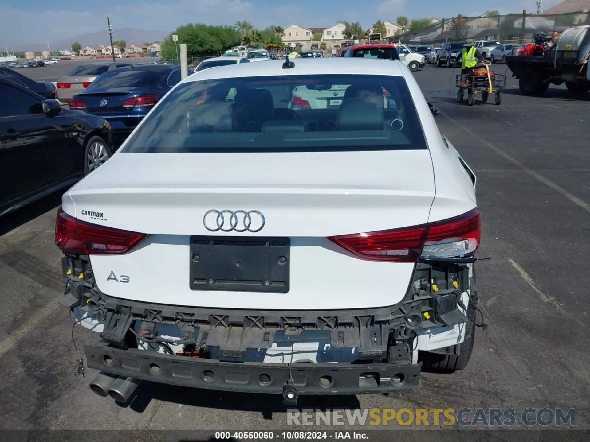 16 Photograph of a damaged car WAUAUGFFXLA038828 AUDI A3 2020