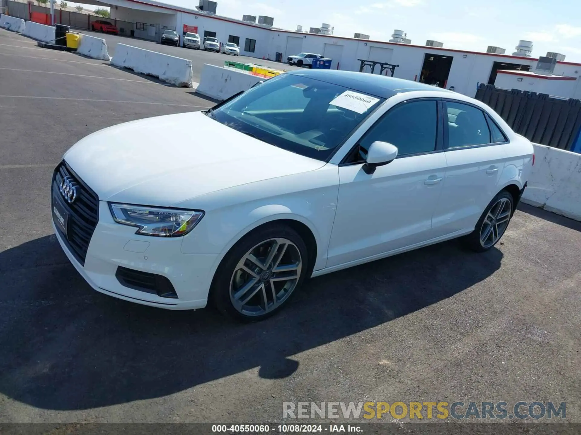 2 Photograph of a damaged car WAUAUGFFXLA038828 AUDI A3 2020