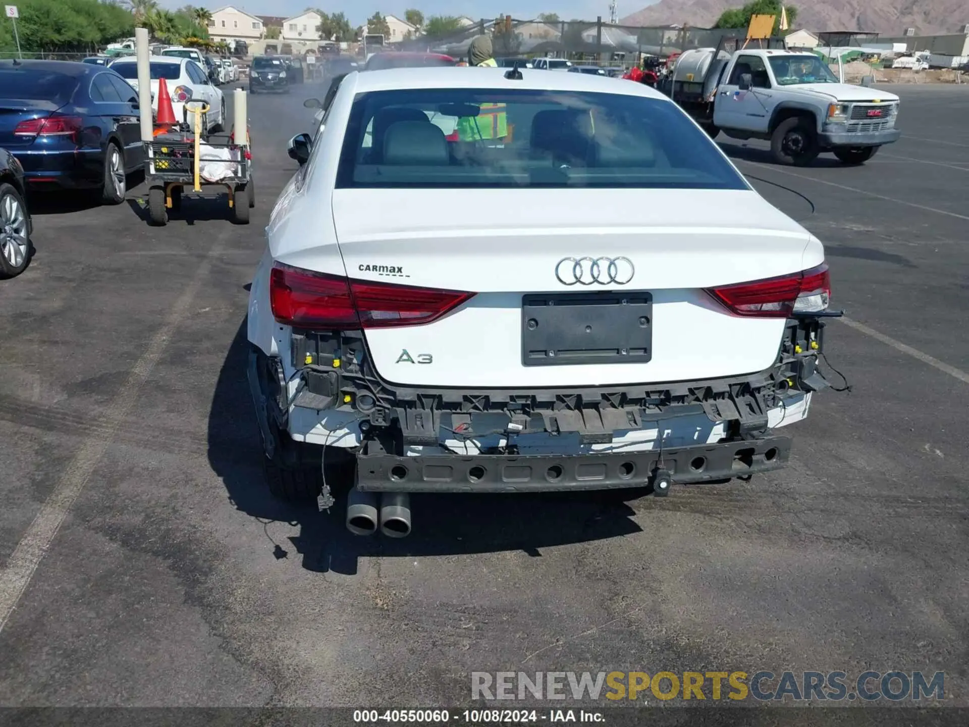 6 Photograph of a damaged car WAUAUGFFXLA038828 AUDI A3 2020