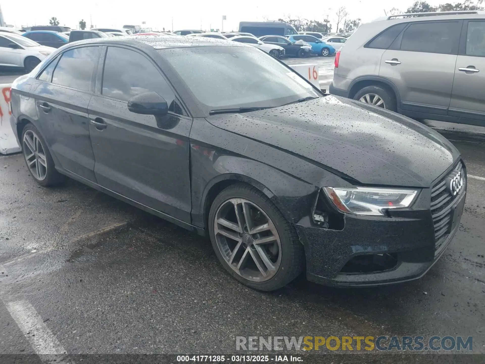 1 Photograph of a damaged car WAUAUGFFXLA097944 AUDI A3 2020