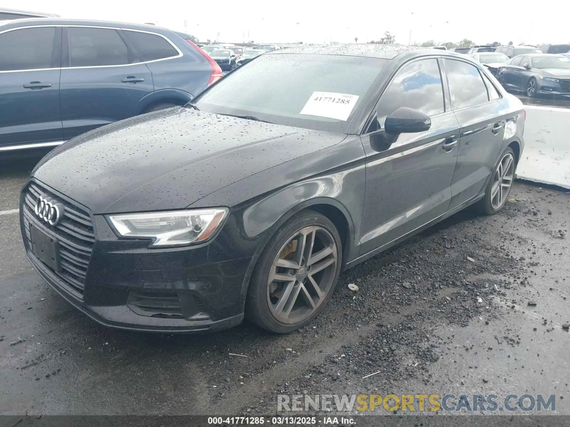 2 Photograph of a damaged car WAUAUGFFXLA097944 AUDI A3 2020