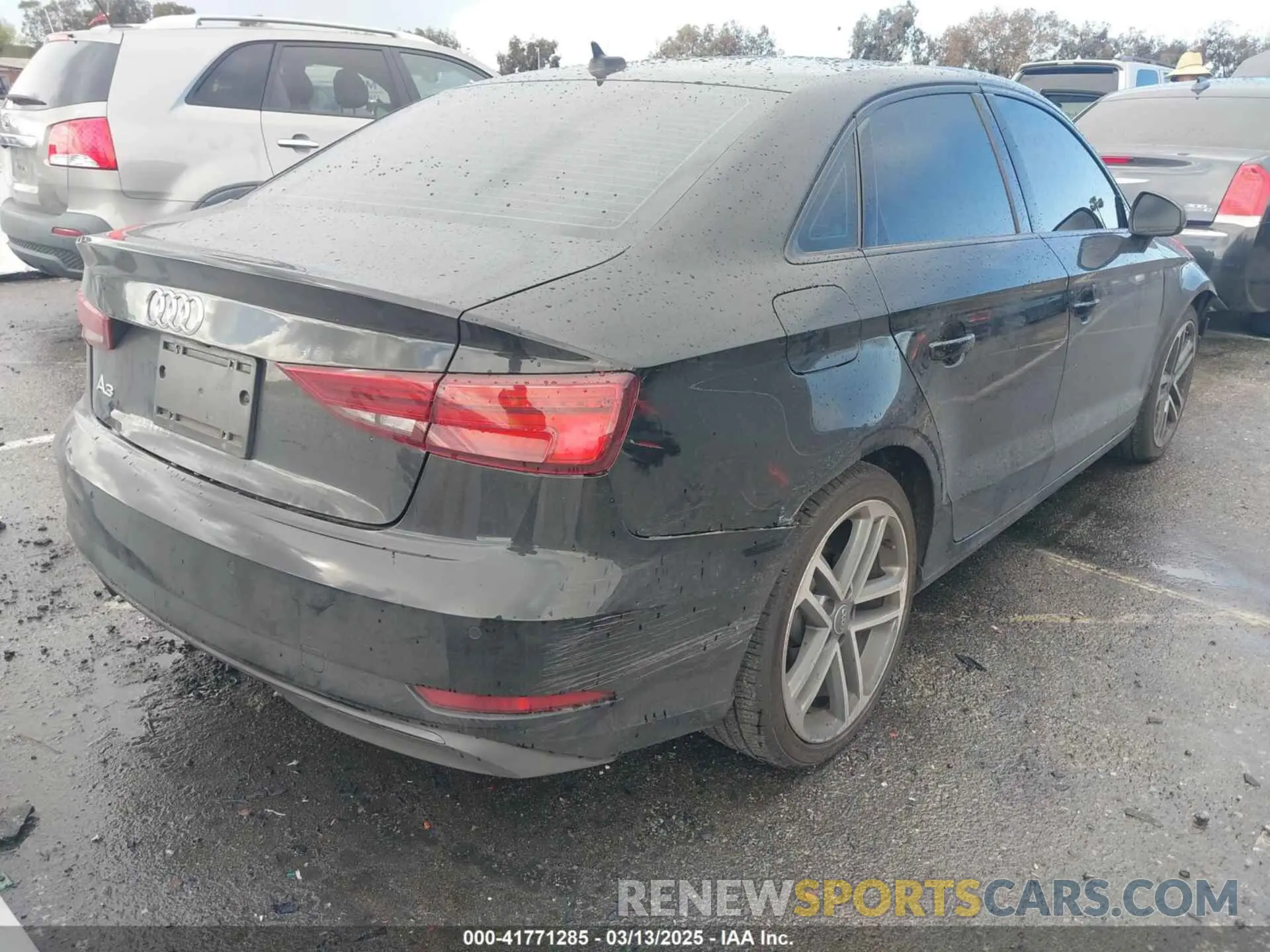 4 Photograph of a damaged car WAUAUGFFXLA097944 AUDI A3 2020