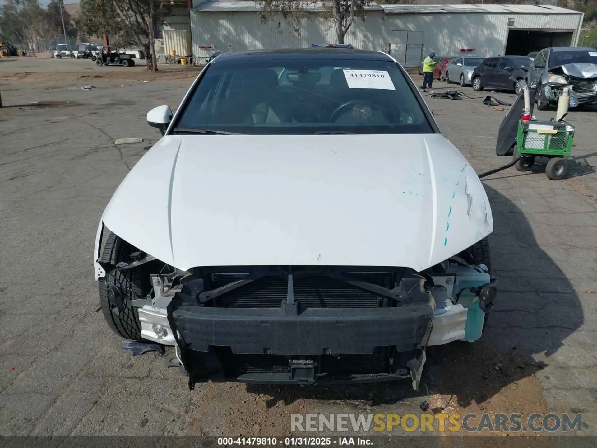 13 Photograph of a damaged car WAUBEGFF0LA057518 AUDI A3 2020