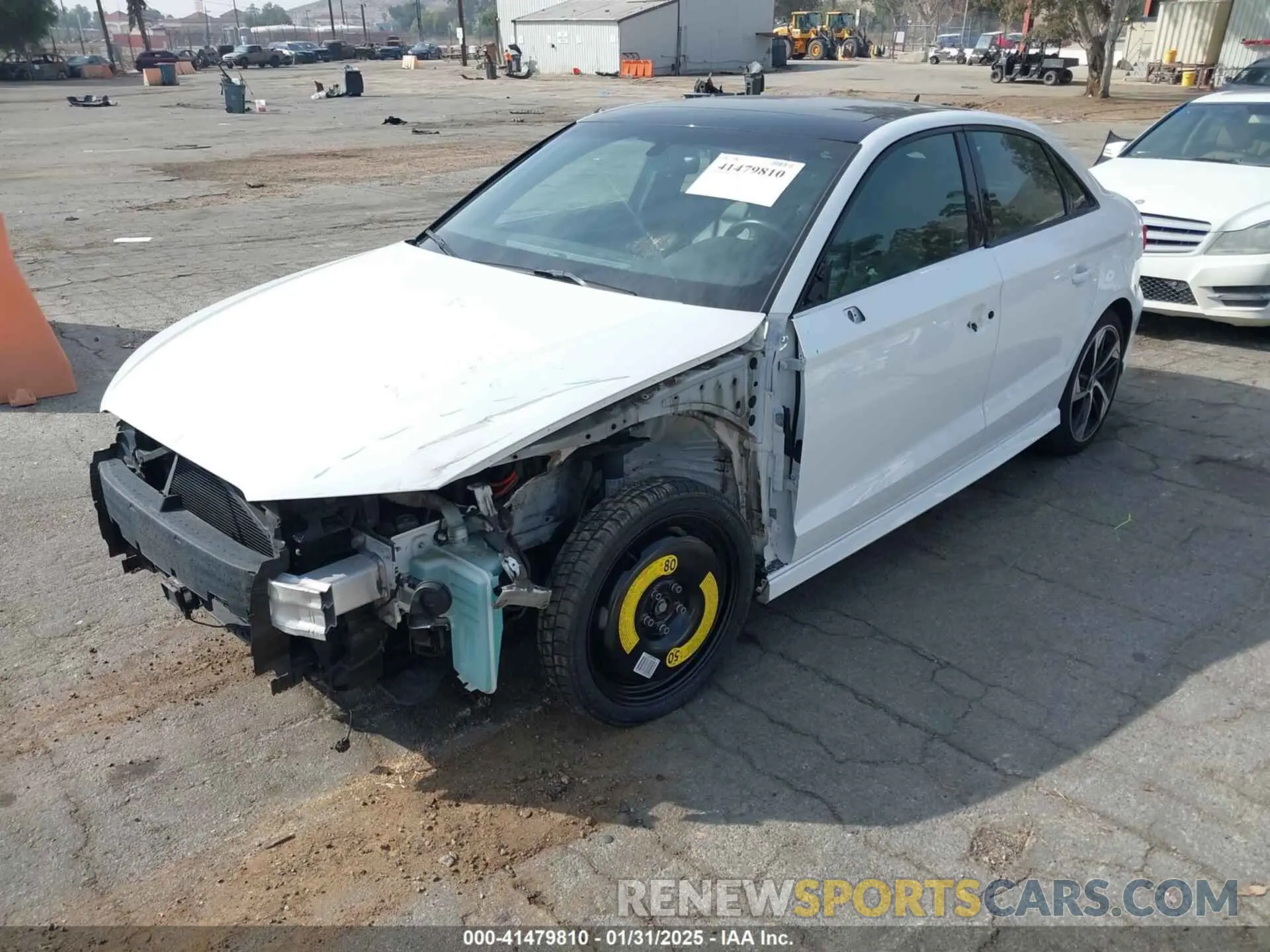 2 Photograph of a damaged car WAUBEGFF0LA057518 AUDI A3 2020