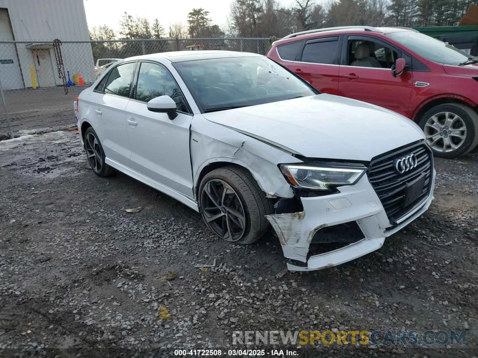 1 Photograph of a damaged car WAUBEGFF2LA095042 AUDI A3 2020