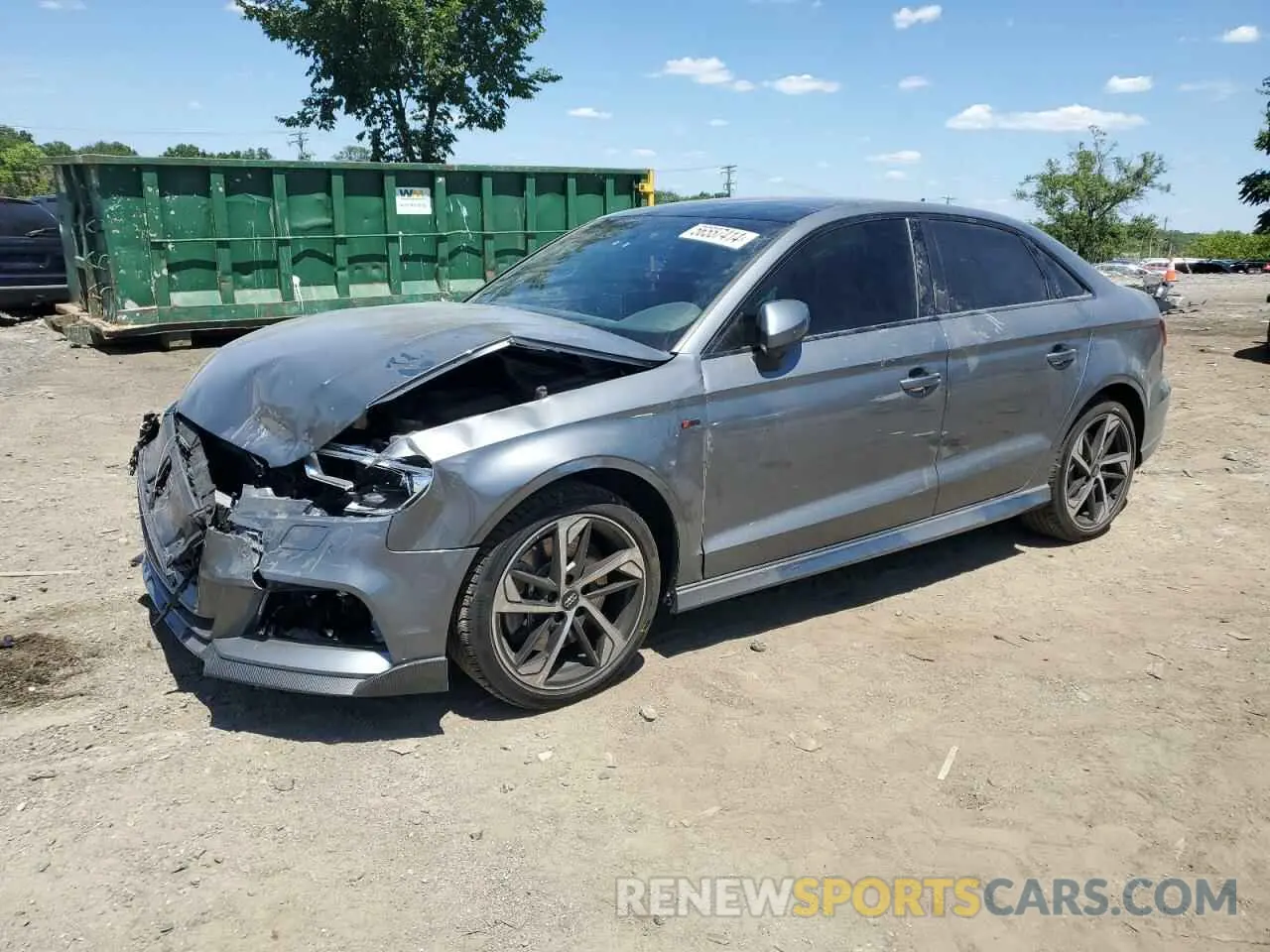 1 Photograph of a damaged car WAUBEGFF3LA102337 AUDI A3 2020