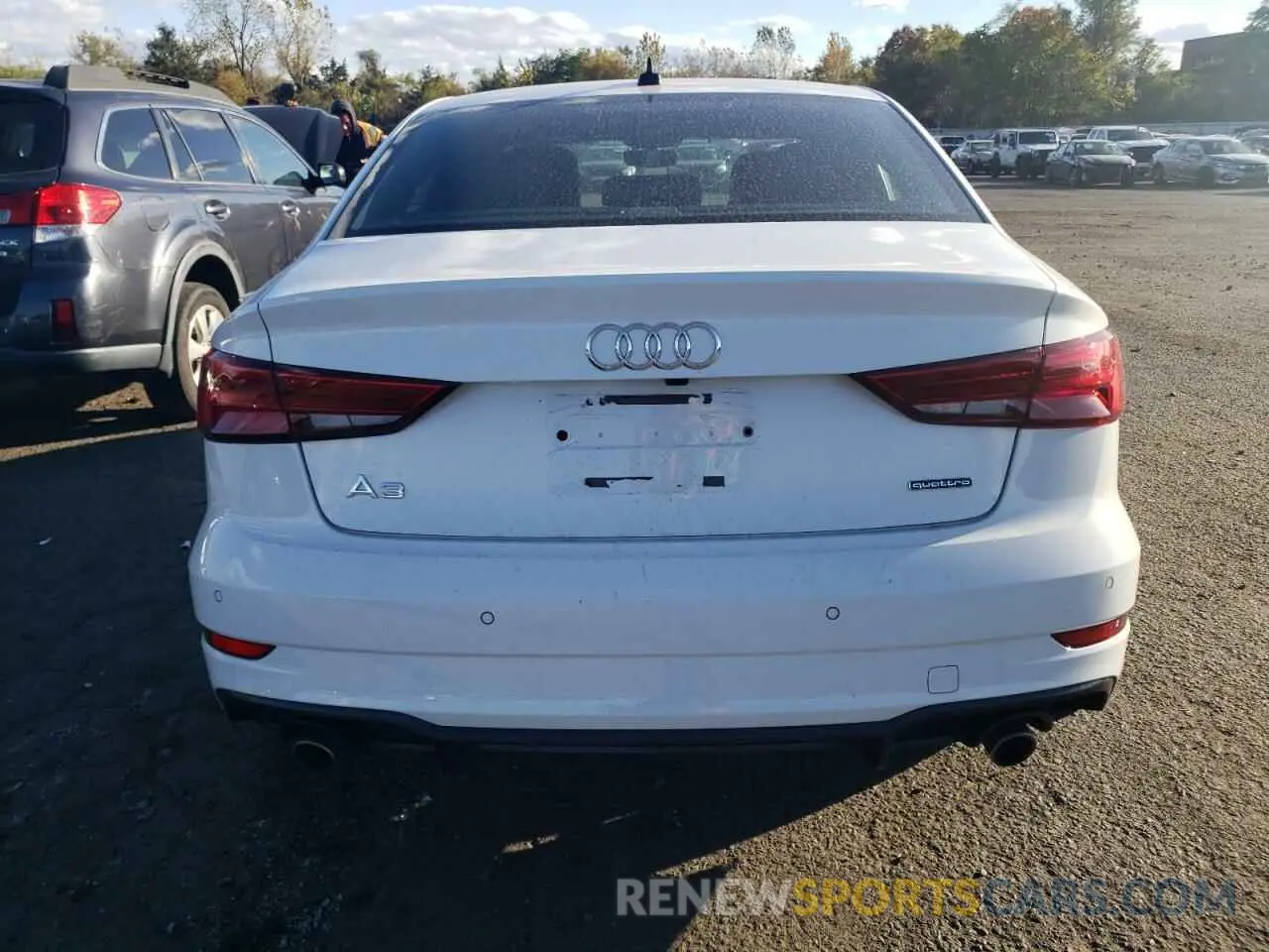 6 Photograph of a damaged car WAUBEGFF3LA105769 AUDI A3 2020