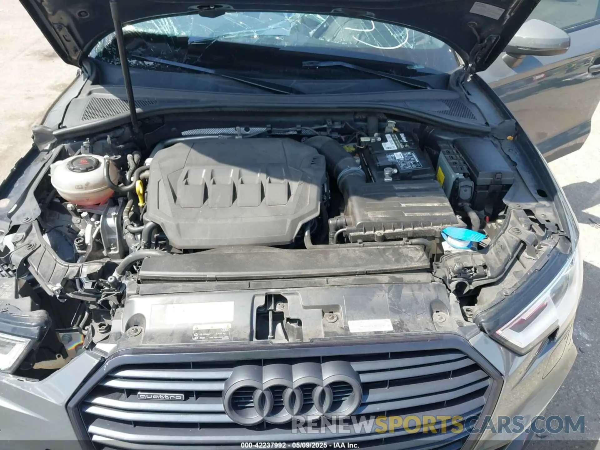10 Photograph of a damaged car WAUBEGFF4LA000397 AUDI A3 2020