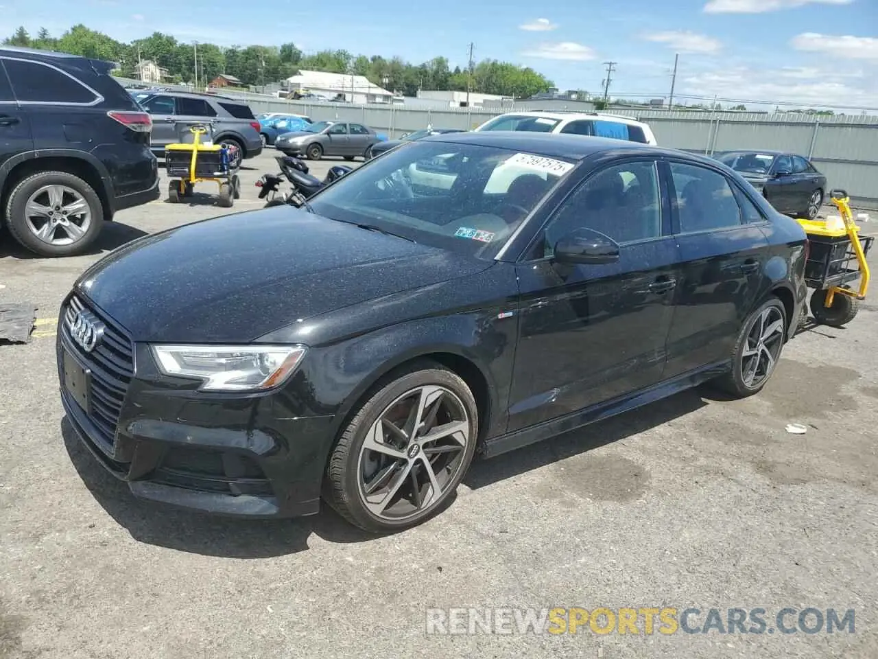 1 Photograph of a damaged car WAUBEGFF4LA015191 AUDI A3 2020