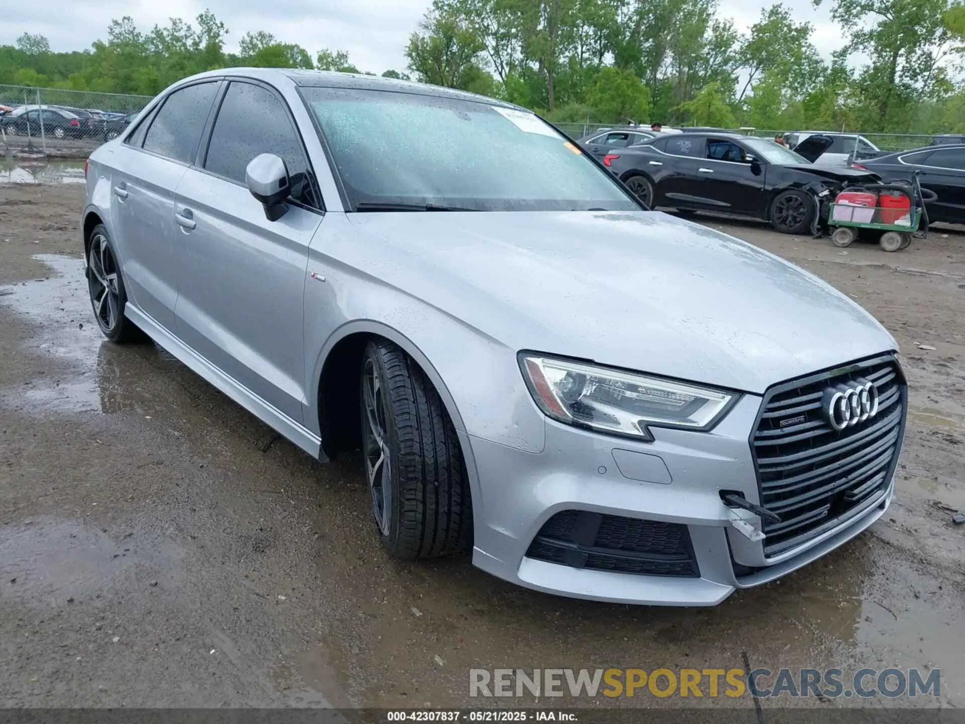 1 Photograph of a damaged car WAUBEGFF4LA096161 AUDI A3 2020