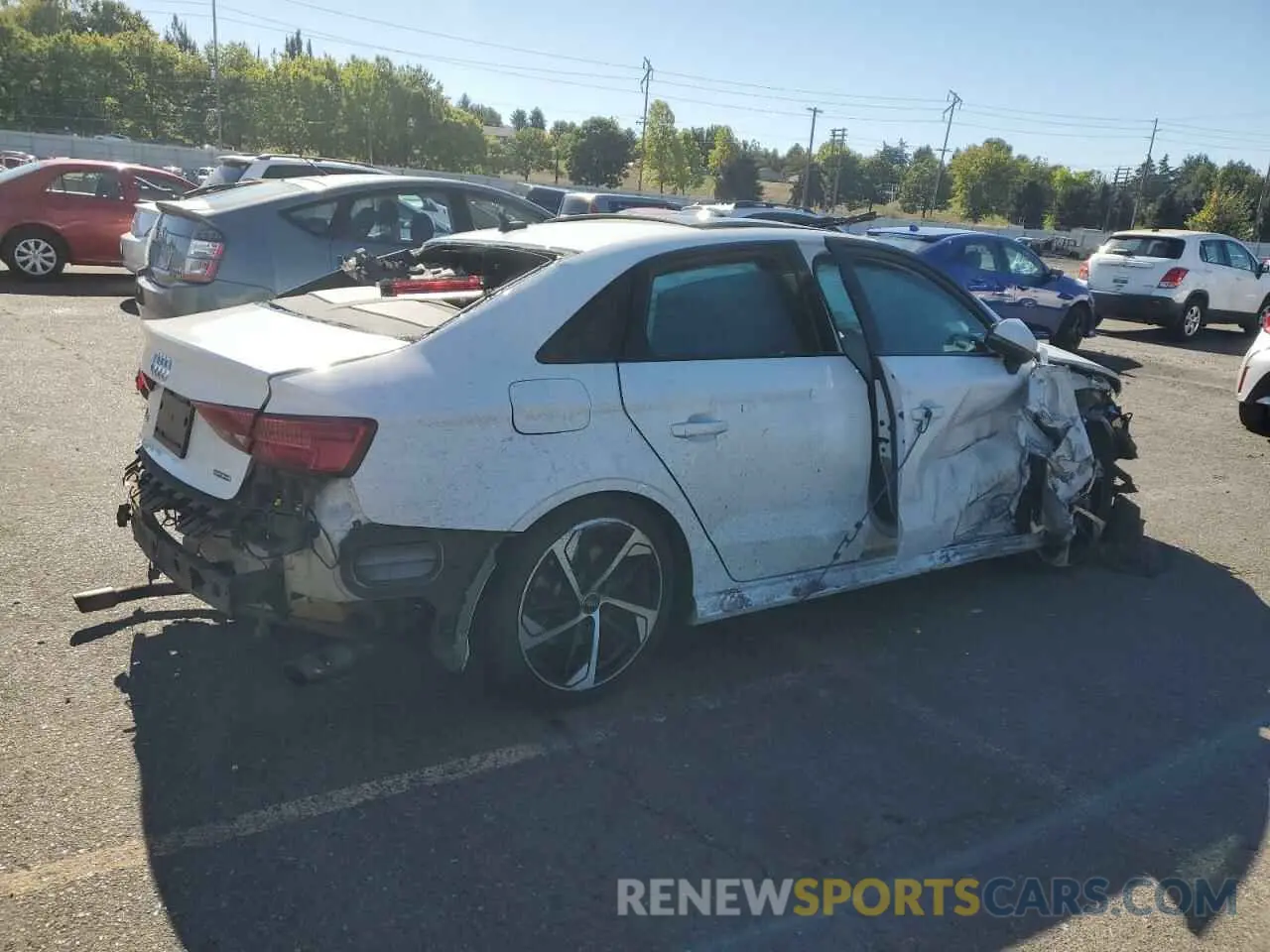 3 Photograph of a damaged car WAUBEGFF5LA005219 AUDI A3 2020