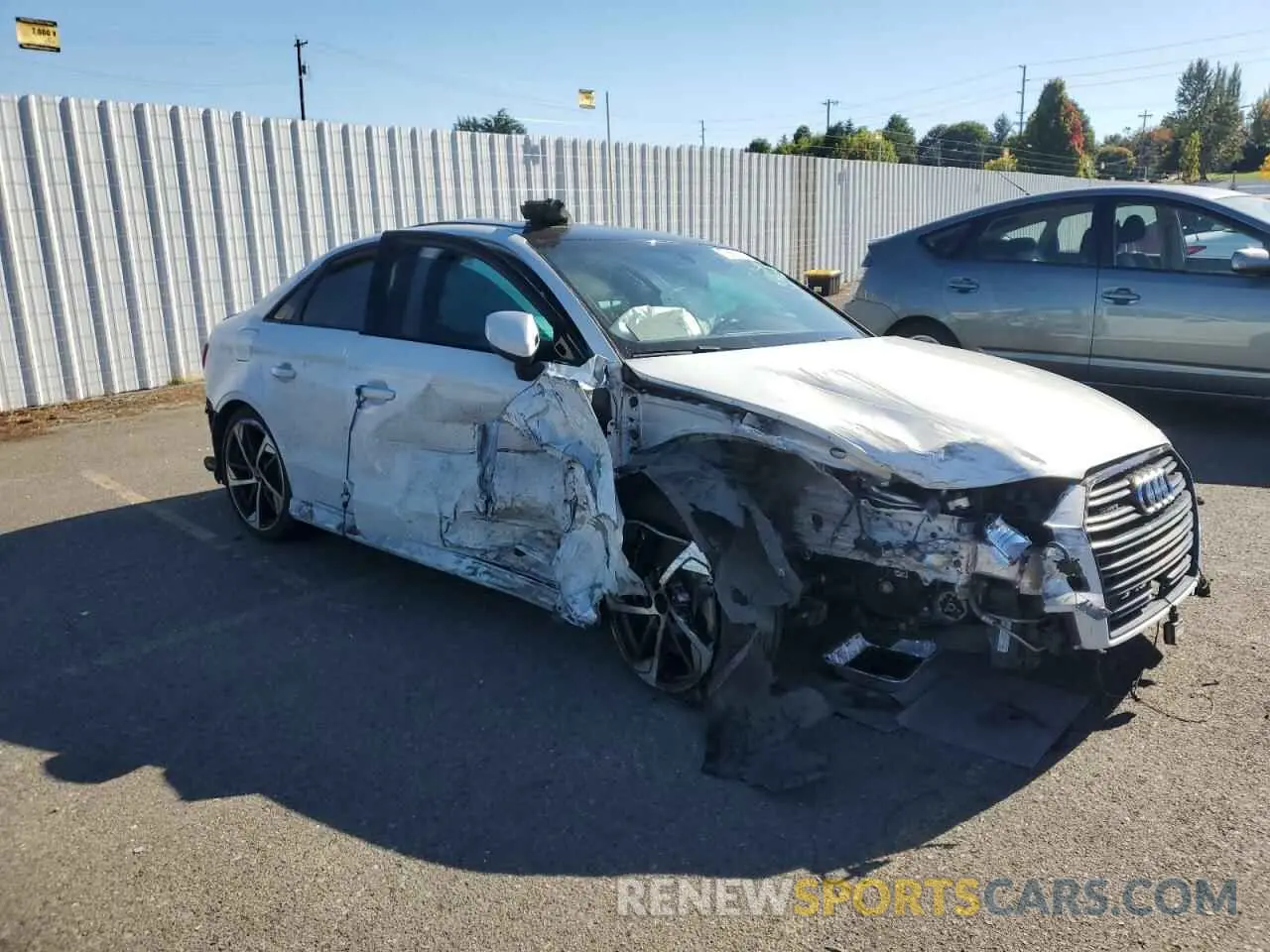 4 Photograph of a damaged car WAUBEGFF5LA005219 AUDI A3 2020