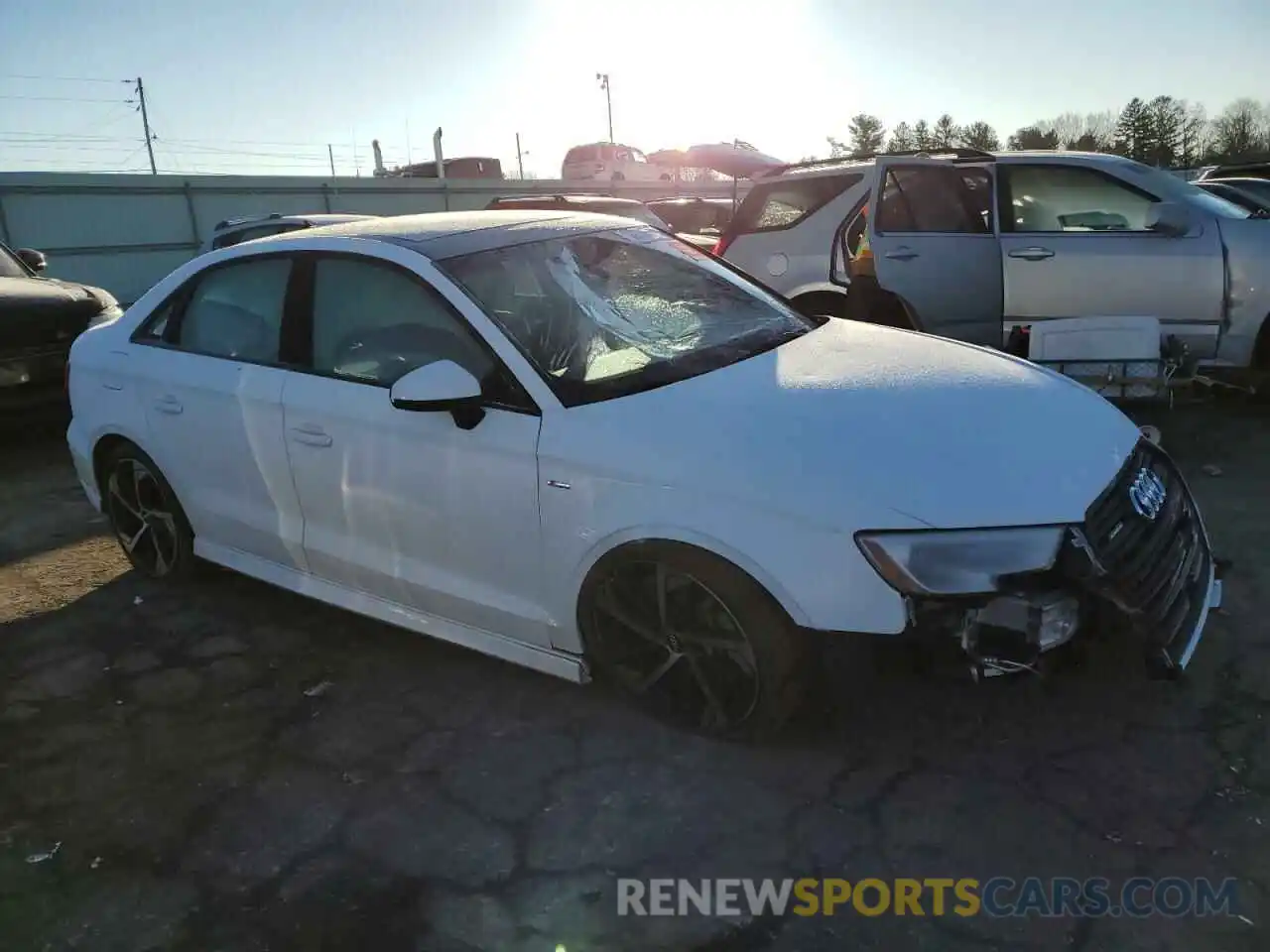 4 Photograph of a damaged car WAUBEGFF5LA094127 AUDI A3 2020