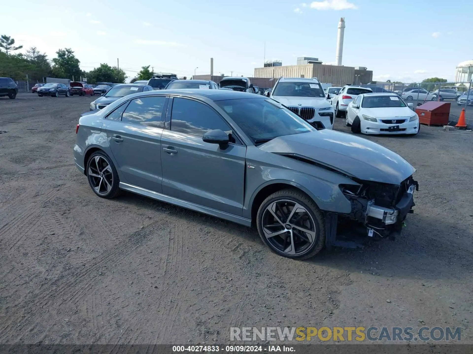 1 Photograph of a damaged car WAUBEGFF5LA104283 AUDI A3 2020