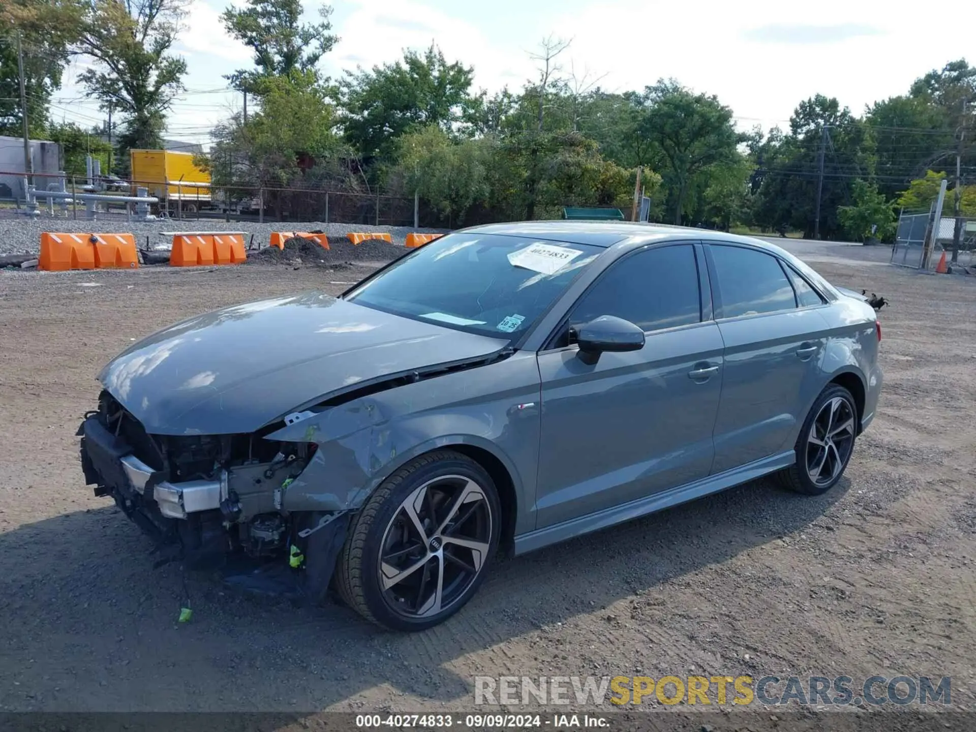 2 Photograph of a damaged car WAUBEGFF5LA104283 AUDI A3 2020