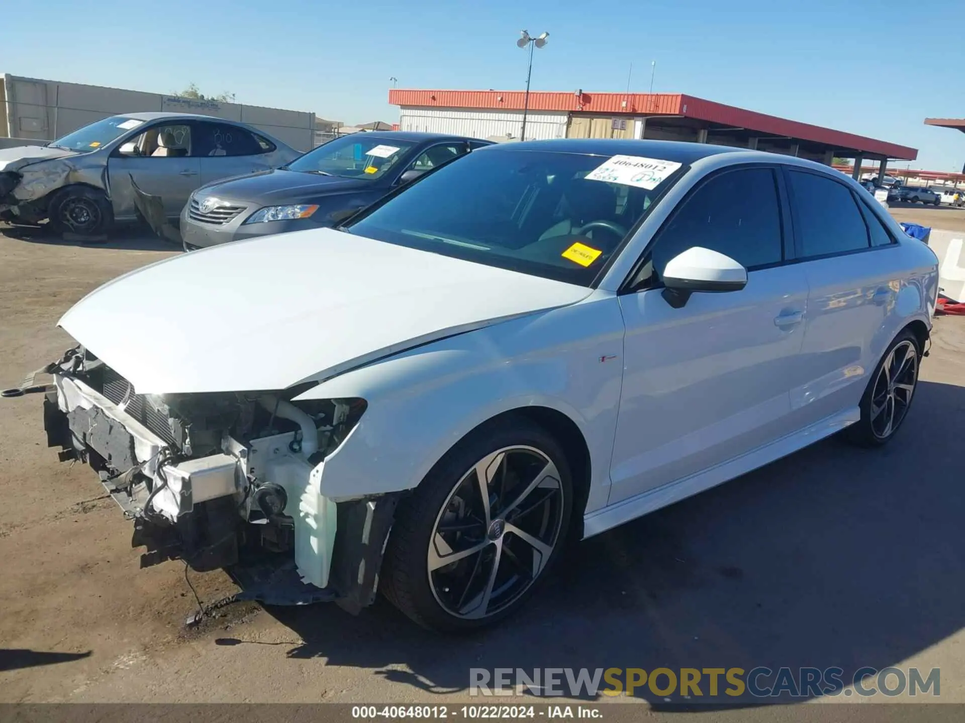 2 Photograph of a damaged car WAUBEGFF6LA059998 AUDI A3 2020