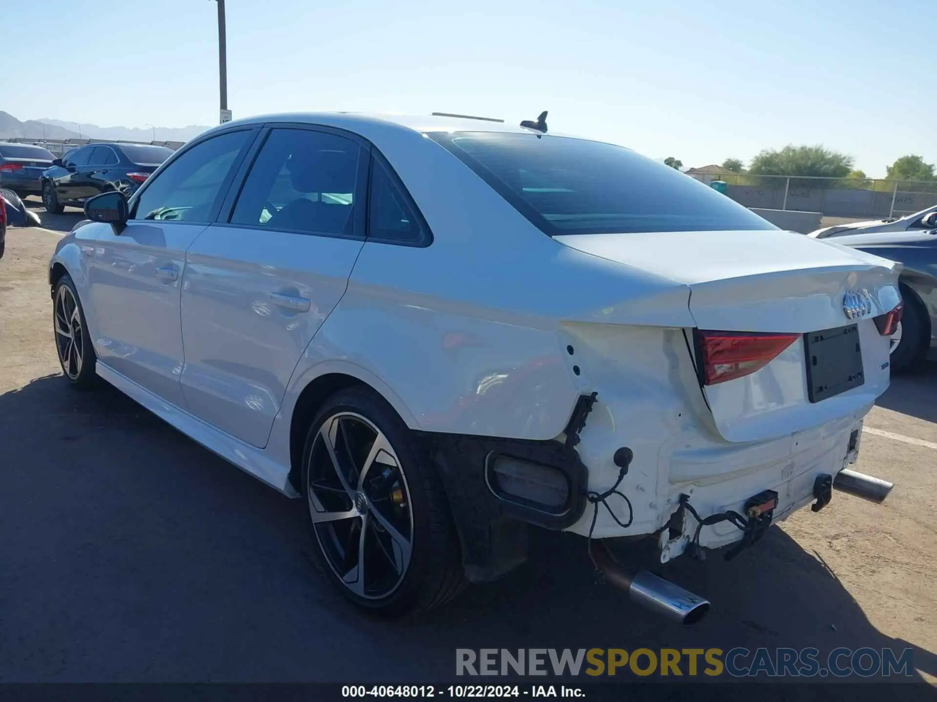 3 Photograph of a damaged car WAUBEGFF6LA059998 AUDI A3 2020