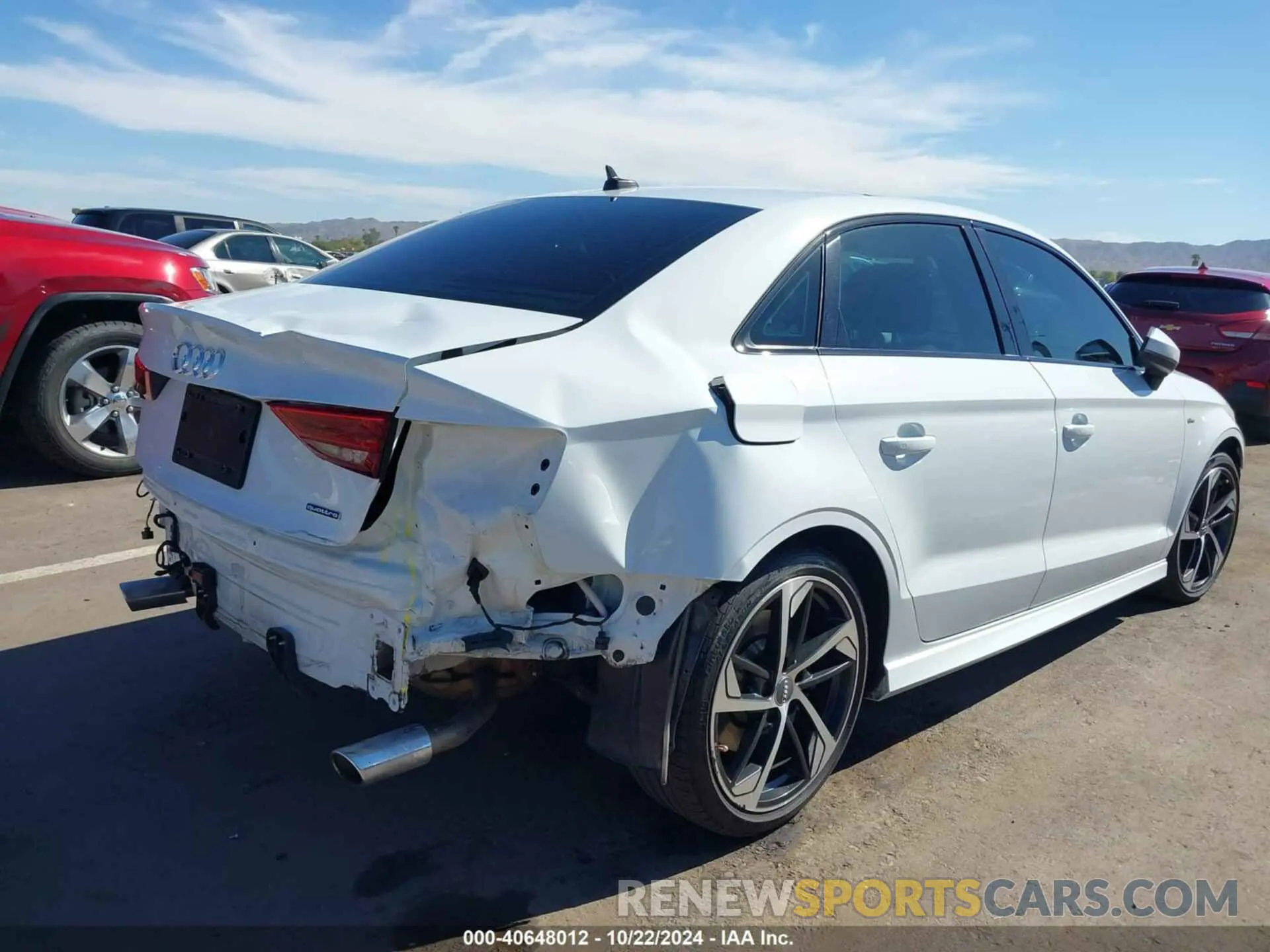 6 Photograph of a damaged car WAUBEGFF6LA059998 AUDI A3 2020