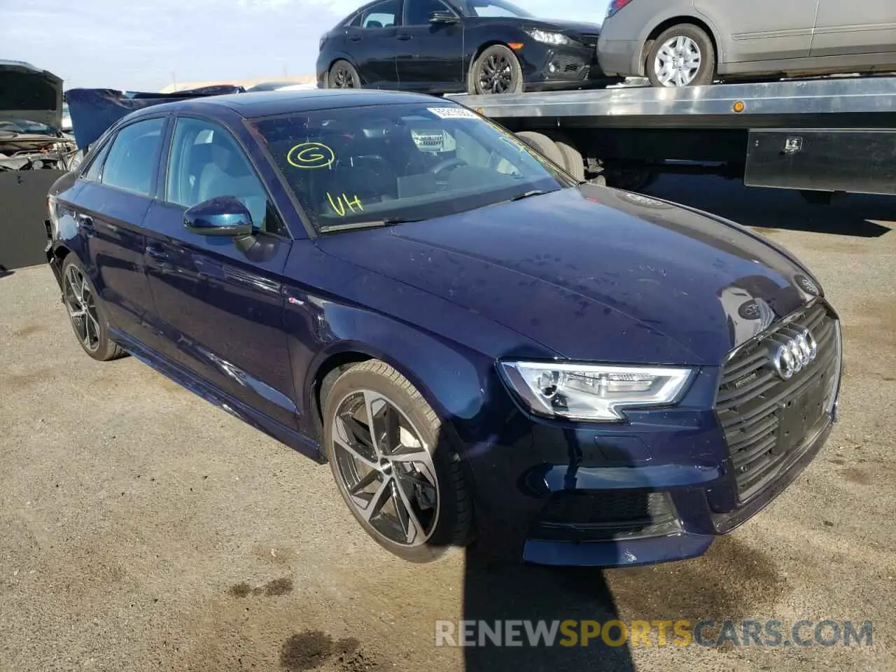 1 Photograph of a damaged car WAUBEGFF6LA102445 AUDI A3 2020