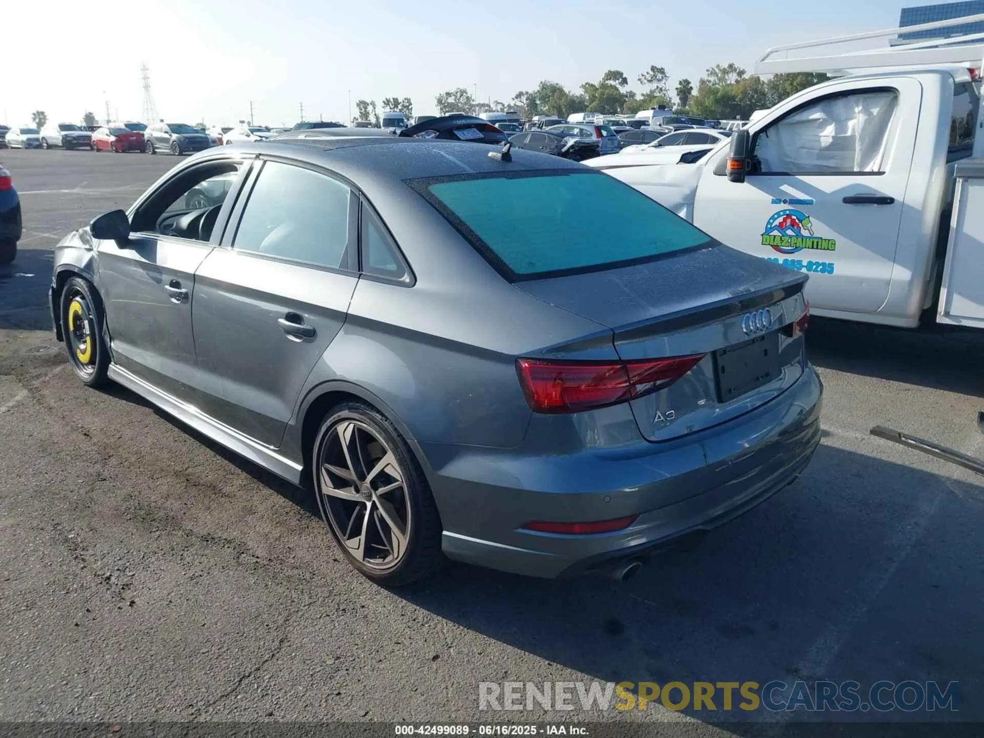 3 Photograph of a damaged car WAUBEGFF7LA056186 AUDI A3 2020