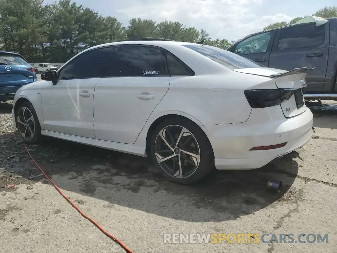 2 Photograph of a damaged car WAUBEGFF7LA094209 AUDI A3 2020