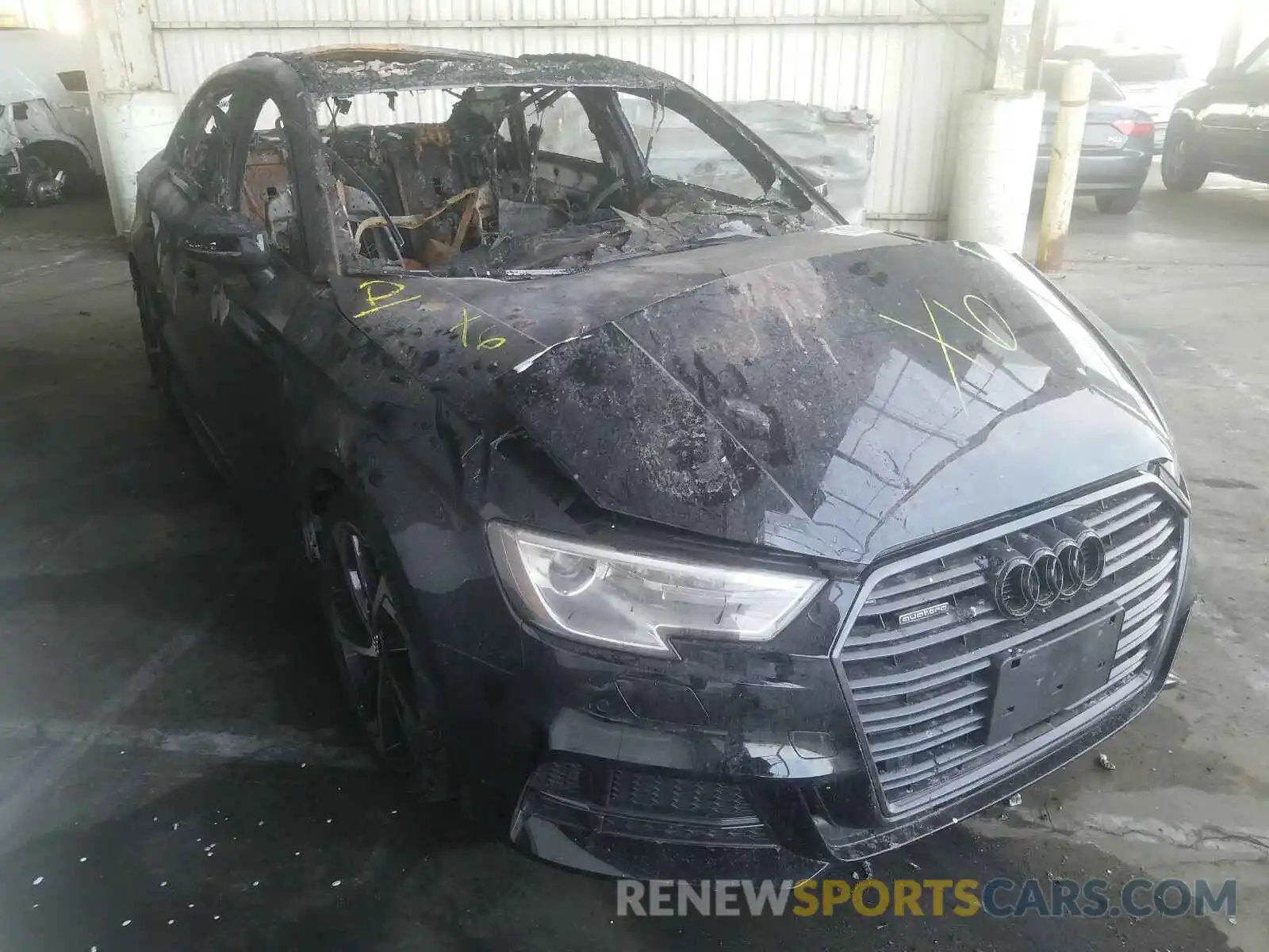 1 Photograph of a damaged car WAUBEGFF9LA028096 AUDI A3 2020