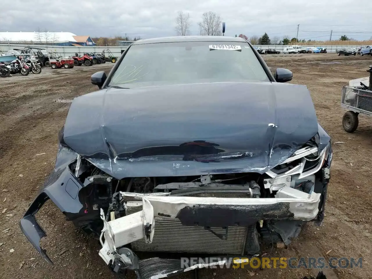 5 Photograph of a damaged car WAUBEGFFXLA054366 AUDI A3 2020