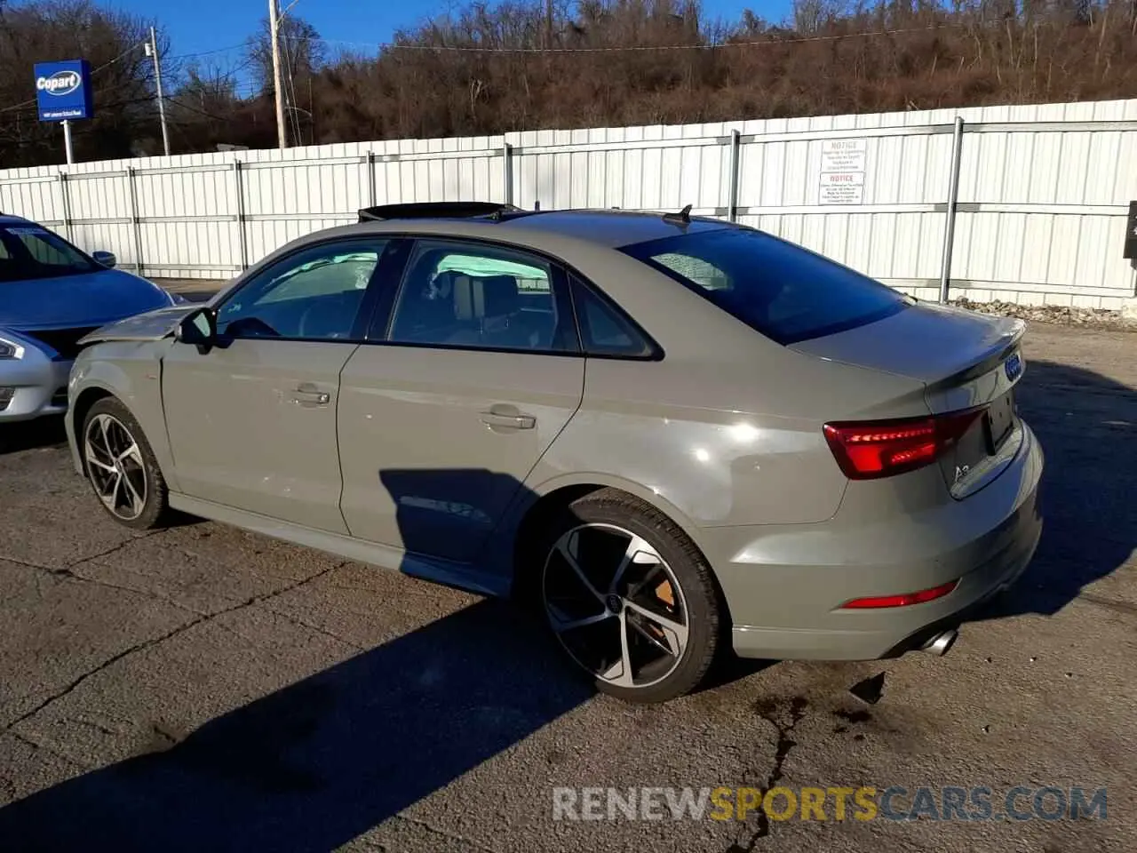 2 Photograph of a damaged car WAUBEGFFXLA104263 AUDI A3 2020