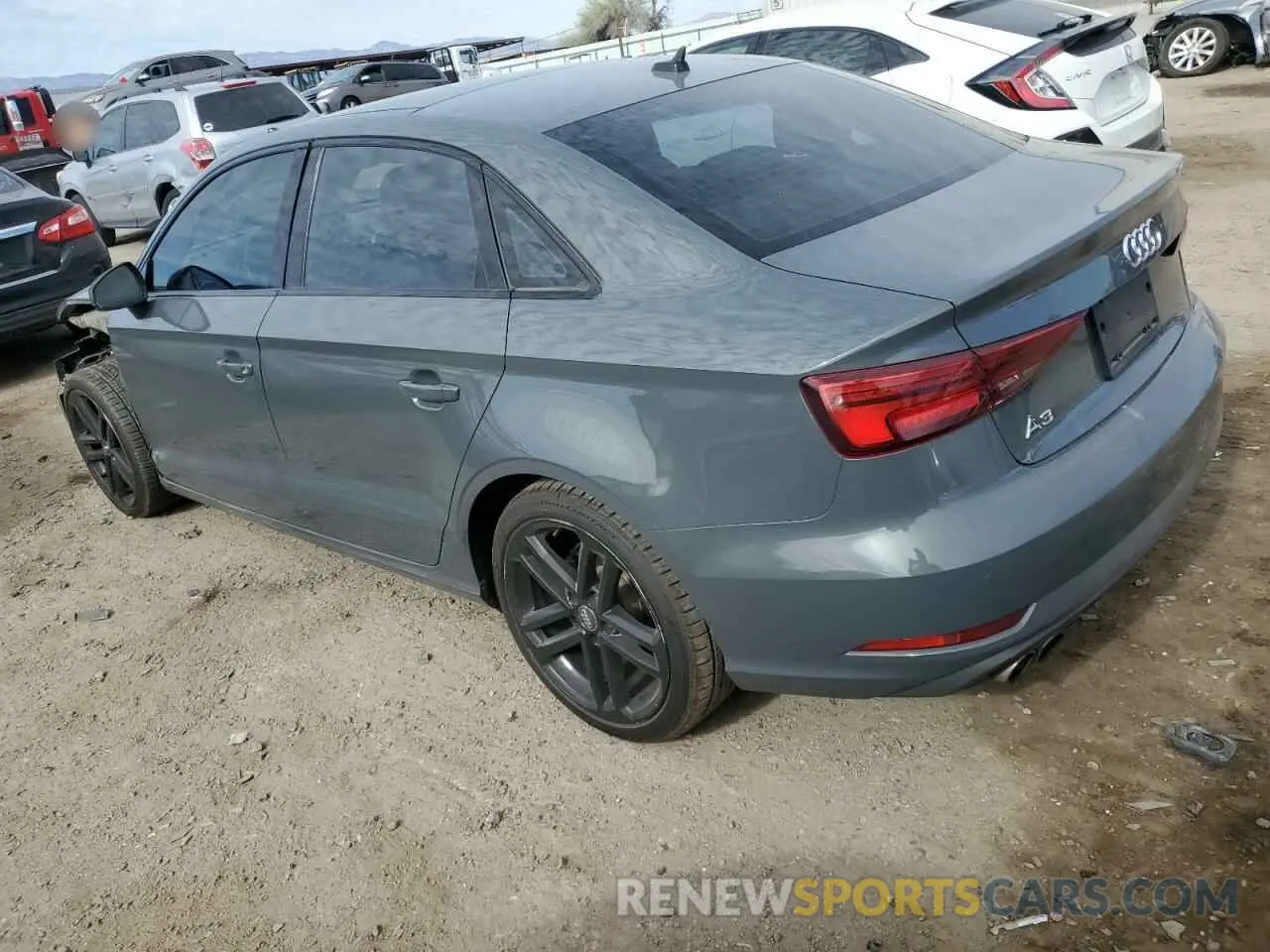 2 Photograph of a damaged car WAUCUGFF2LA005427 AUDI A3 2020
