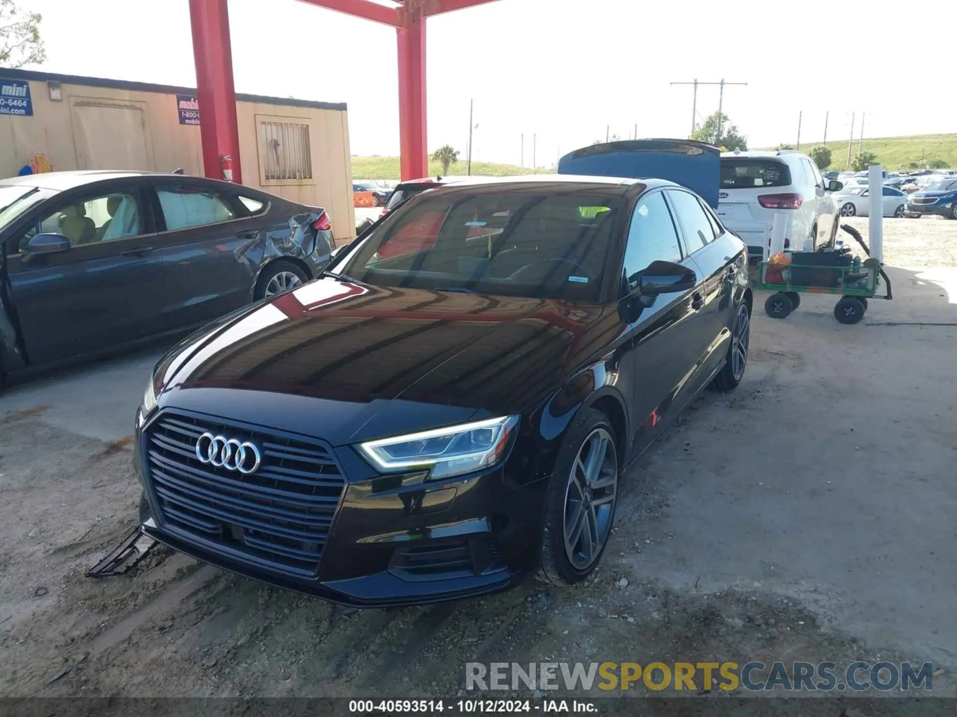 2 Photograph of a damaged car WAUCUGFF4LA101401 AUDI A3 2020