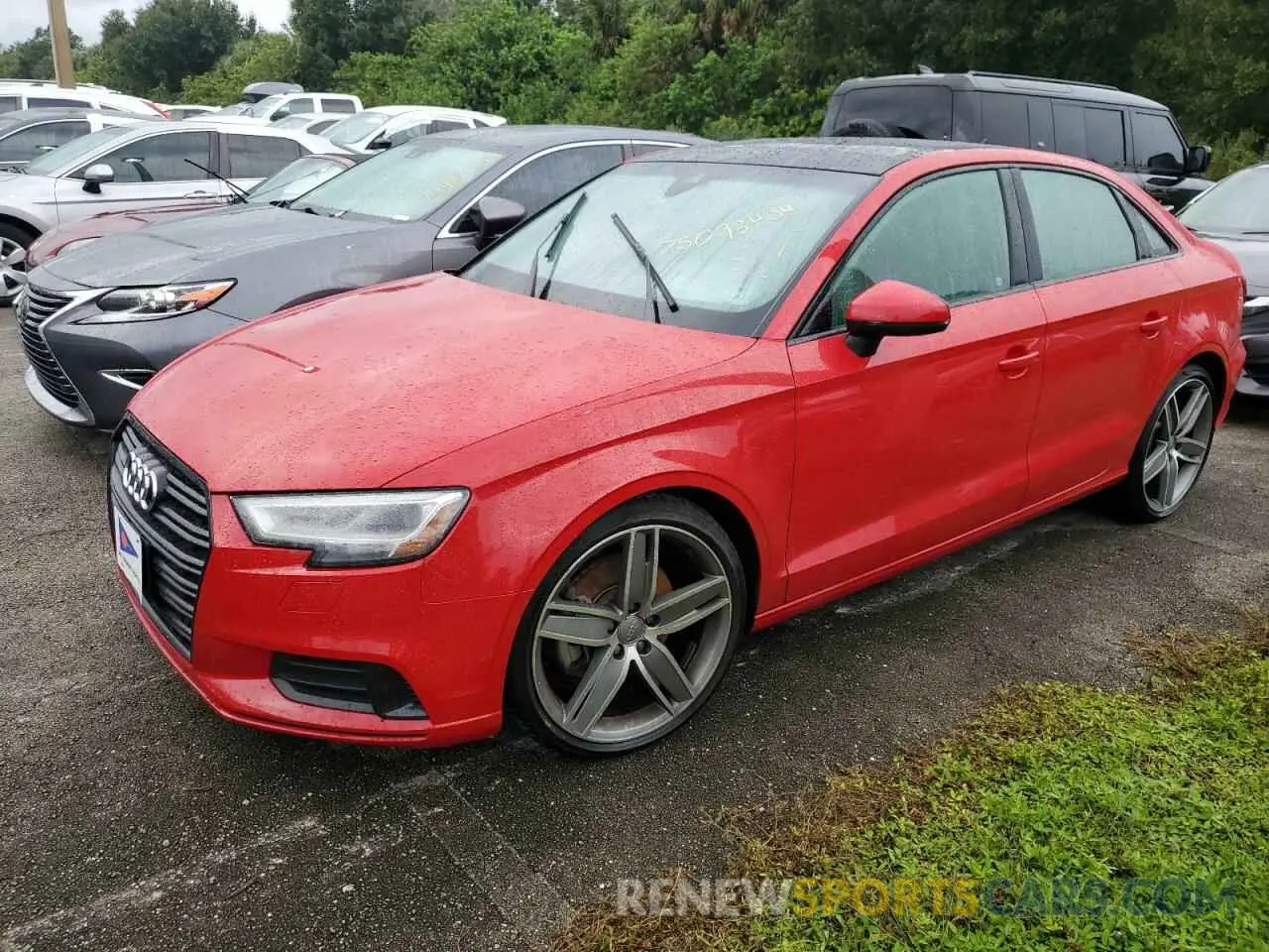 1 Photograph of a damaged car WAUCUGFF8LA049464 AUDI A3 2020