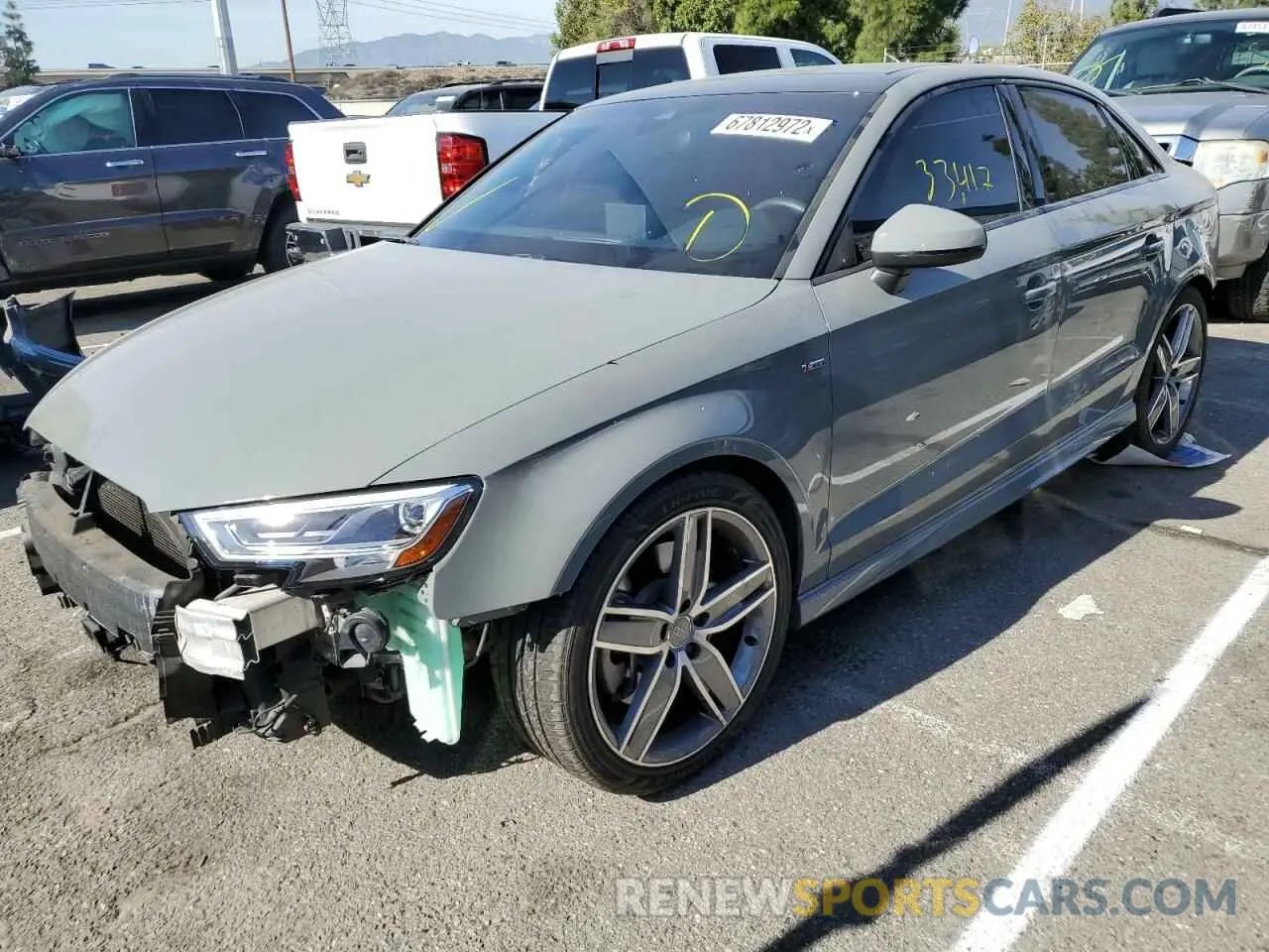1 Photograph of a damaged car WAUJEGFF0LA019881 AUDI A3 2020