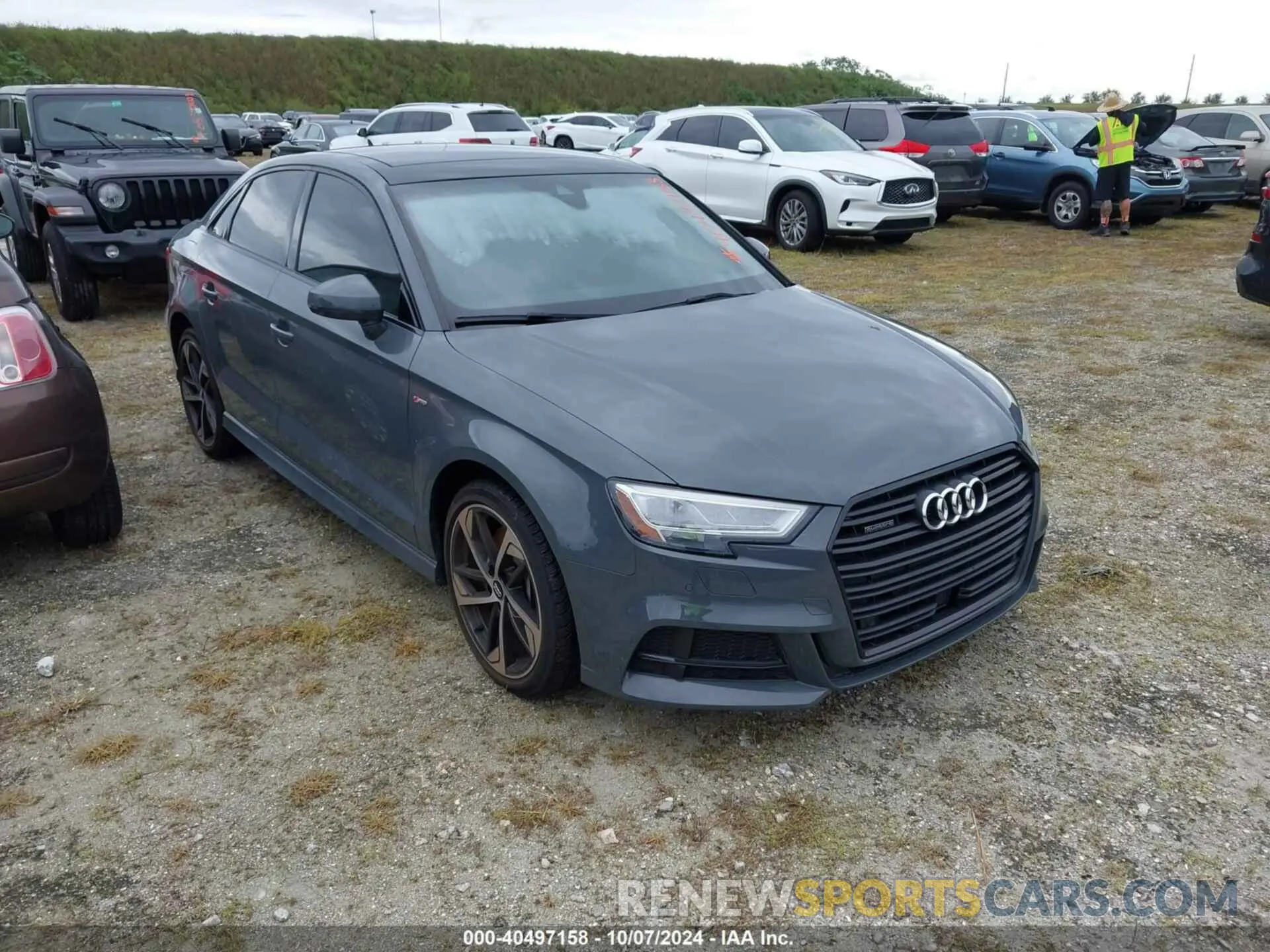 1 Photograph of a damaged car WAUJEGFF0LA104817 AUDI A3 2020