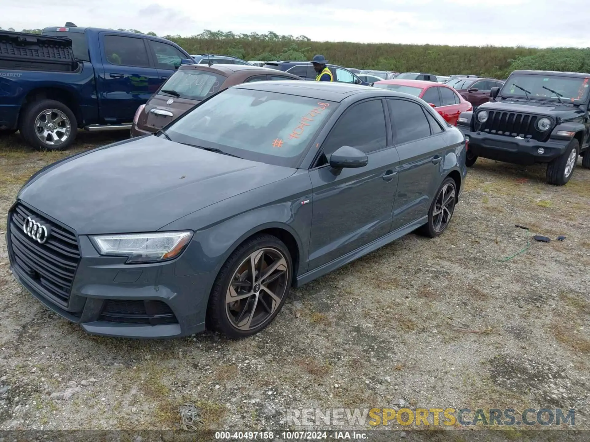 2 Photograph of a damaged car WAUJEGFF0LA104817 AUDI A3 2020