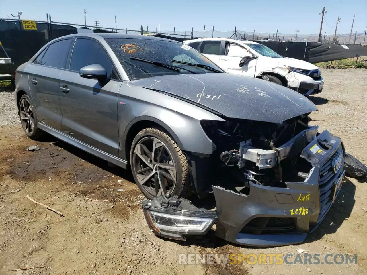 1 Photograph of a damaged car WAUJEGFF2LA102423 AUDI A3 2020