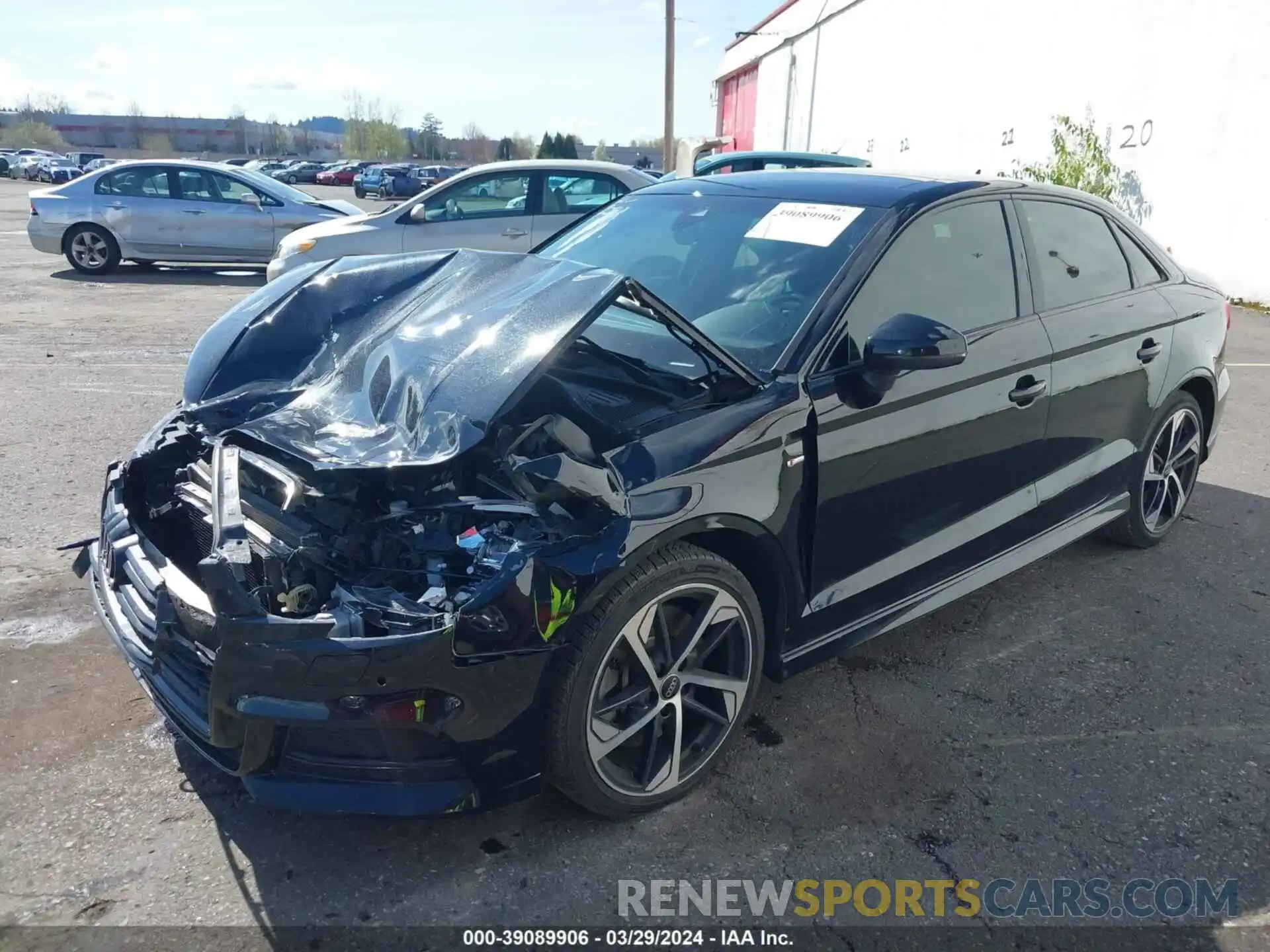 2 Photograph of a damaged car WAUJEGFF6LA102103 AUDI A3 2020